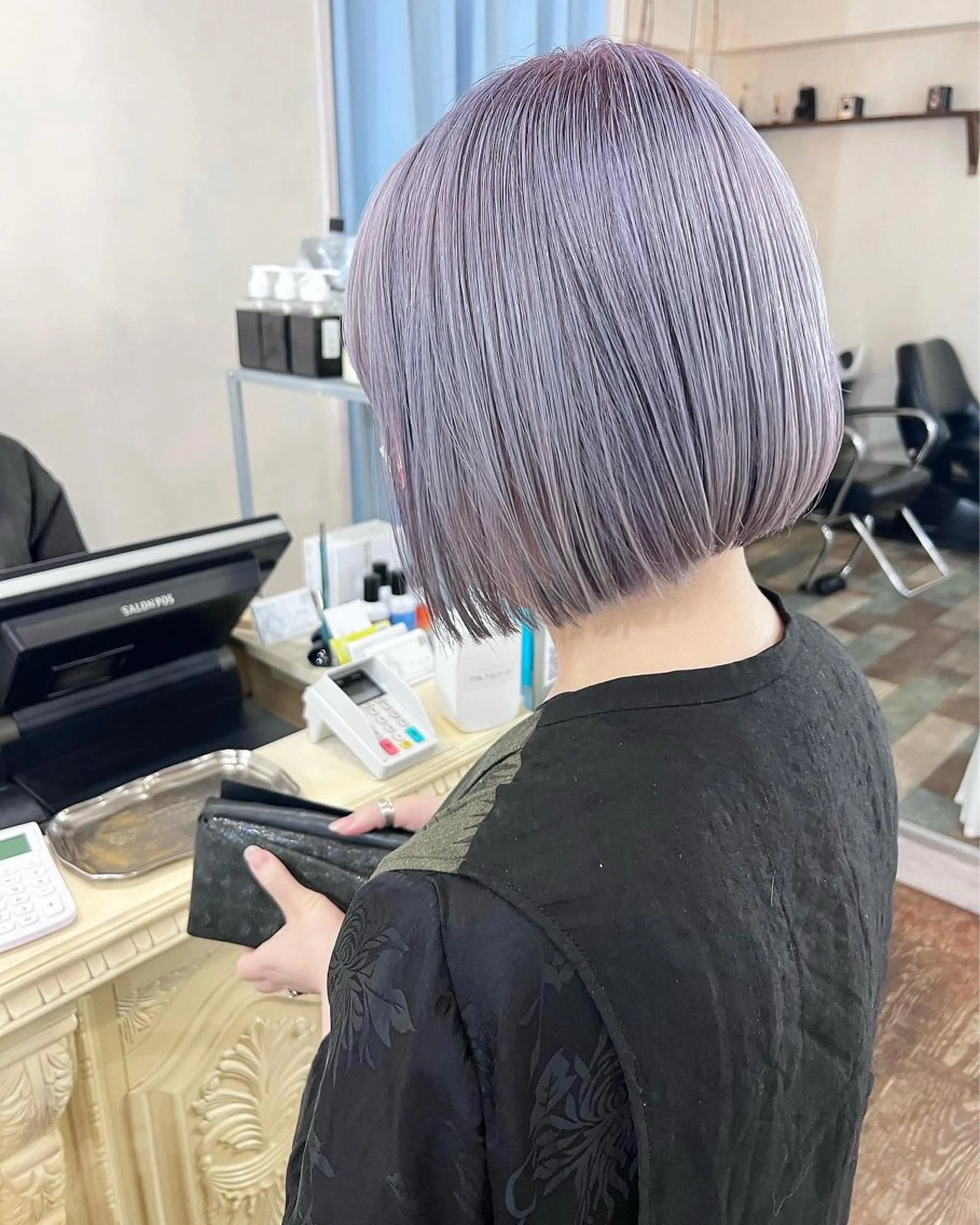 ミディアム カラー アンメリーアン所属・【姫路】羽エクステ/ ブリーチ/HINAのヘアスタイル