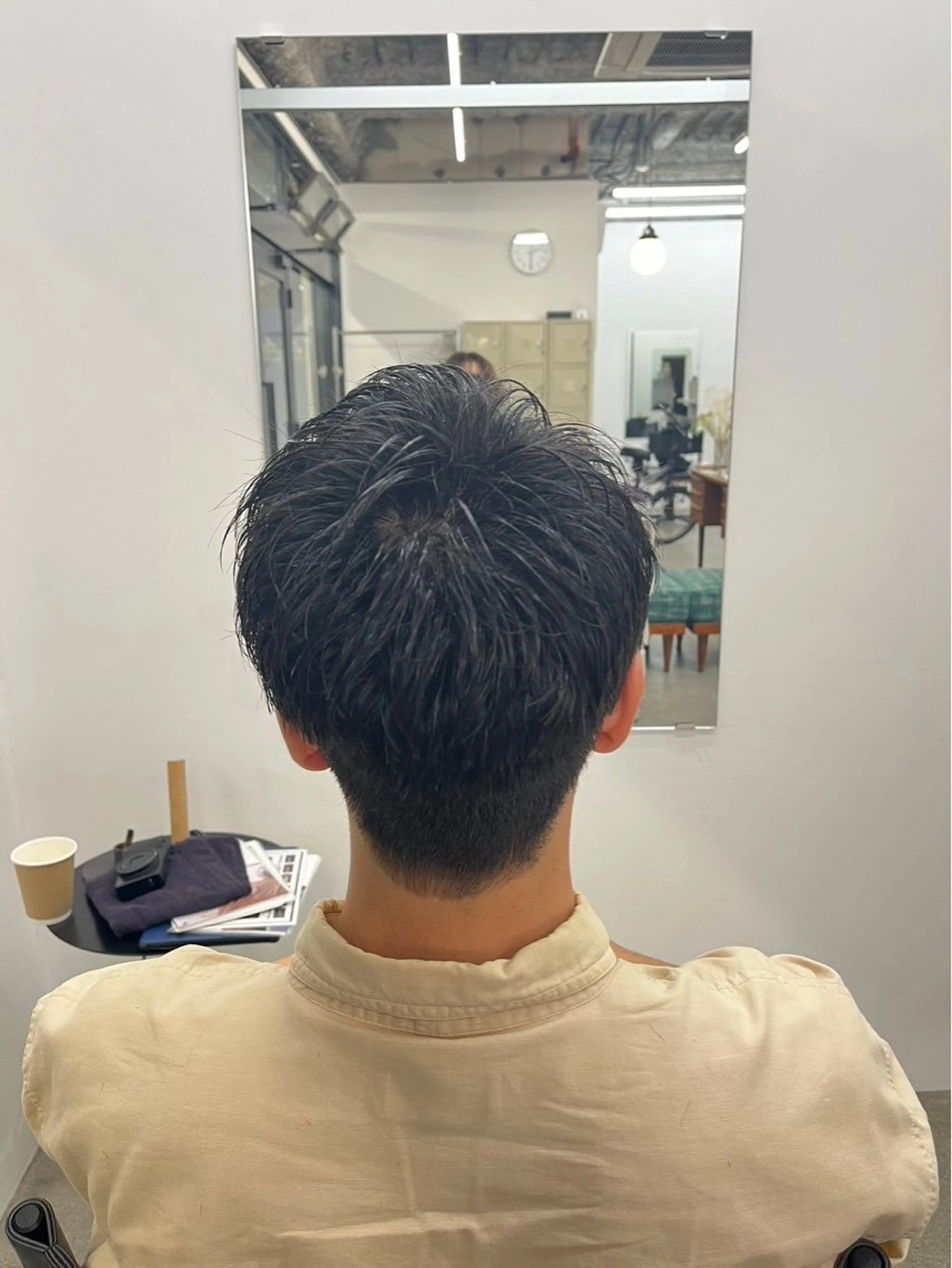 ショート パーマ カット 【お洒落パーマ】 Elme　肥塚康汰郎のヘアスタイル