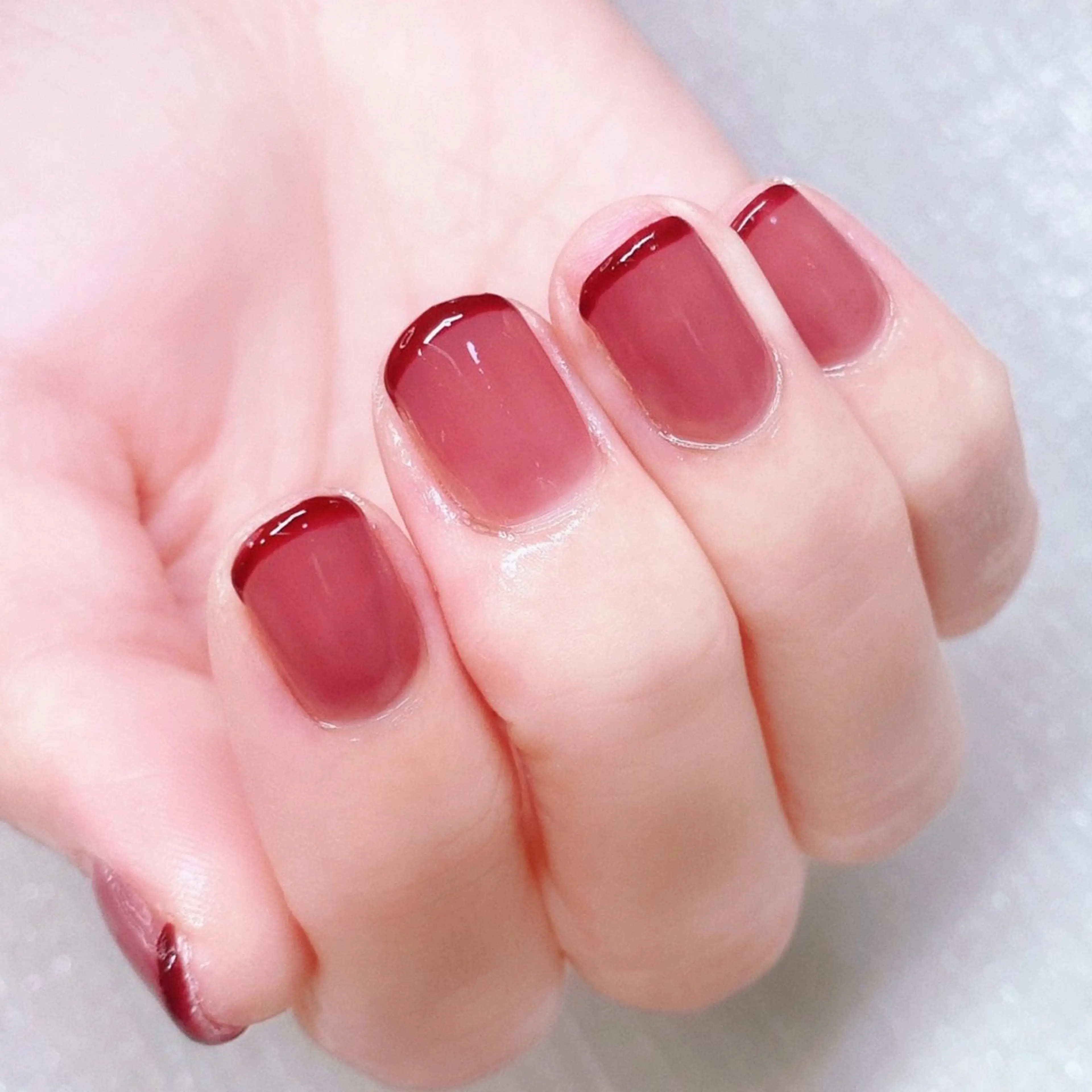 ネイル 長さ出し ハンドネイル Nailist SUZU所属・Nailist suzuのネイルデザイン