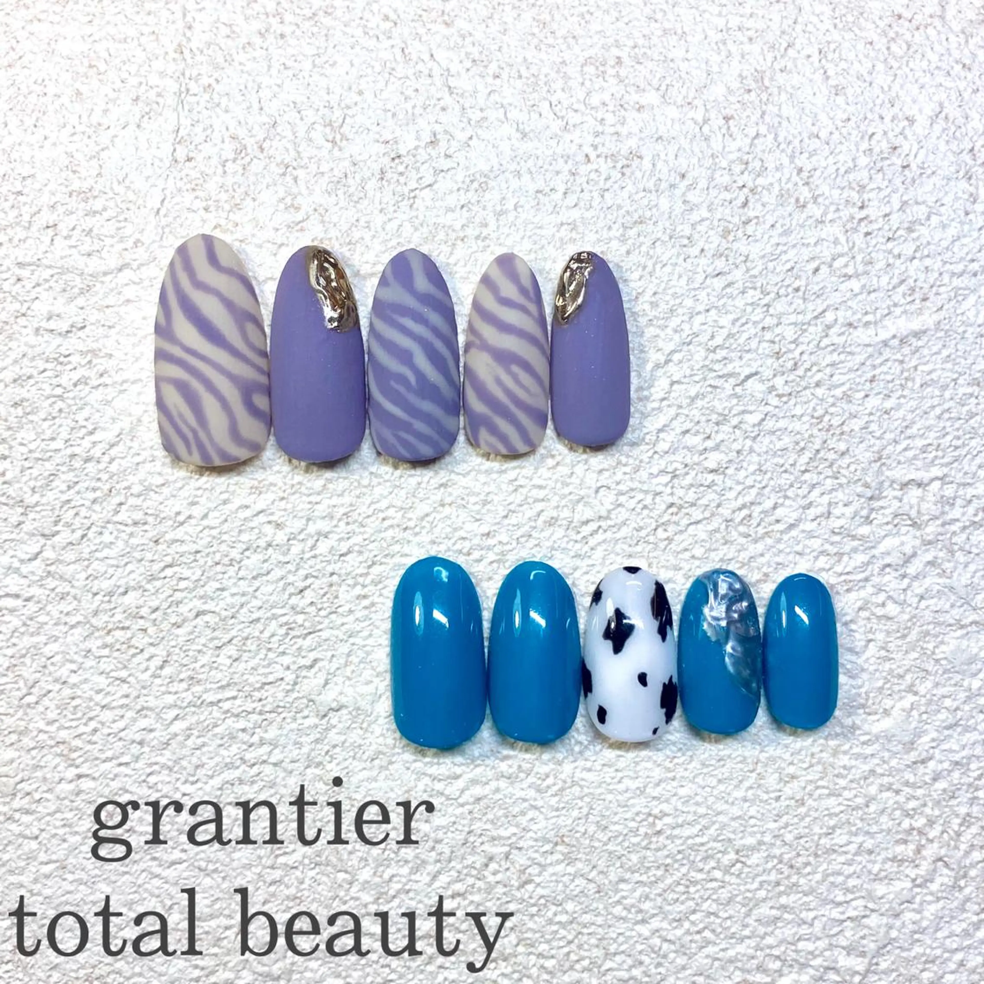 ネイル アニマル柄 ハンドネイル grantier beautyのネイルデザイン