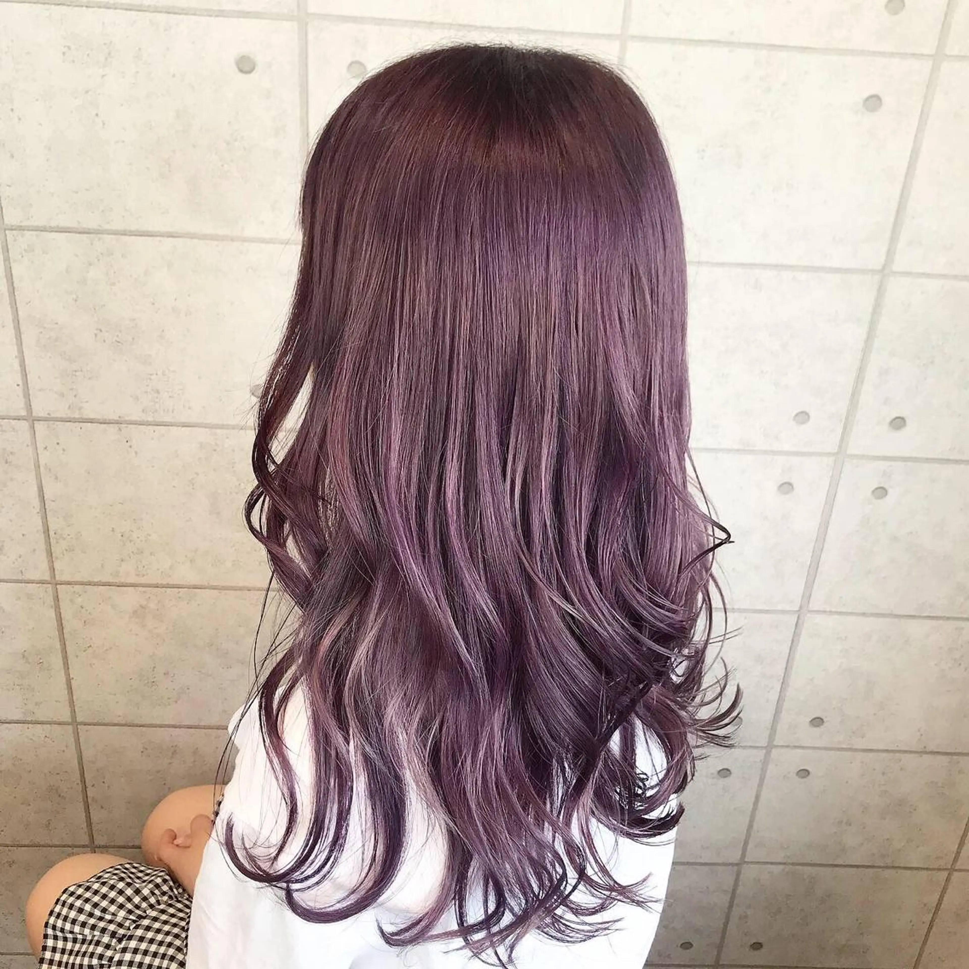 ロング カラー ヘアアレンジ knock【ノック】所属・烏丸韓国ヘア🇰🇷 ayaka🎀のヘアスタイル