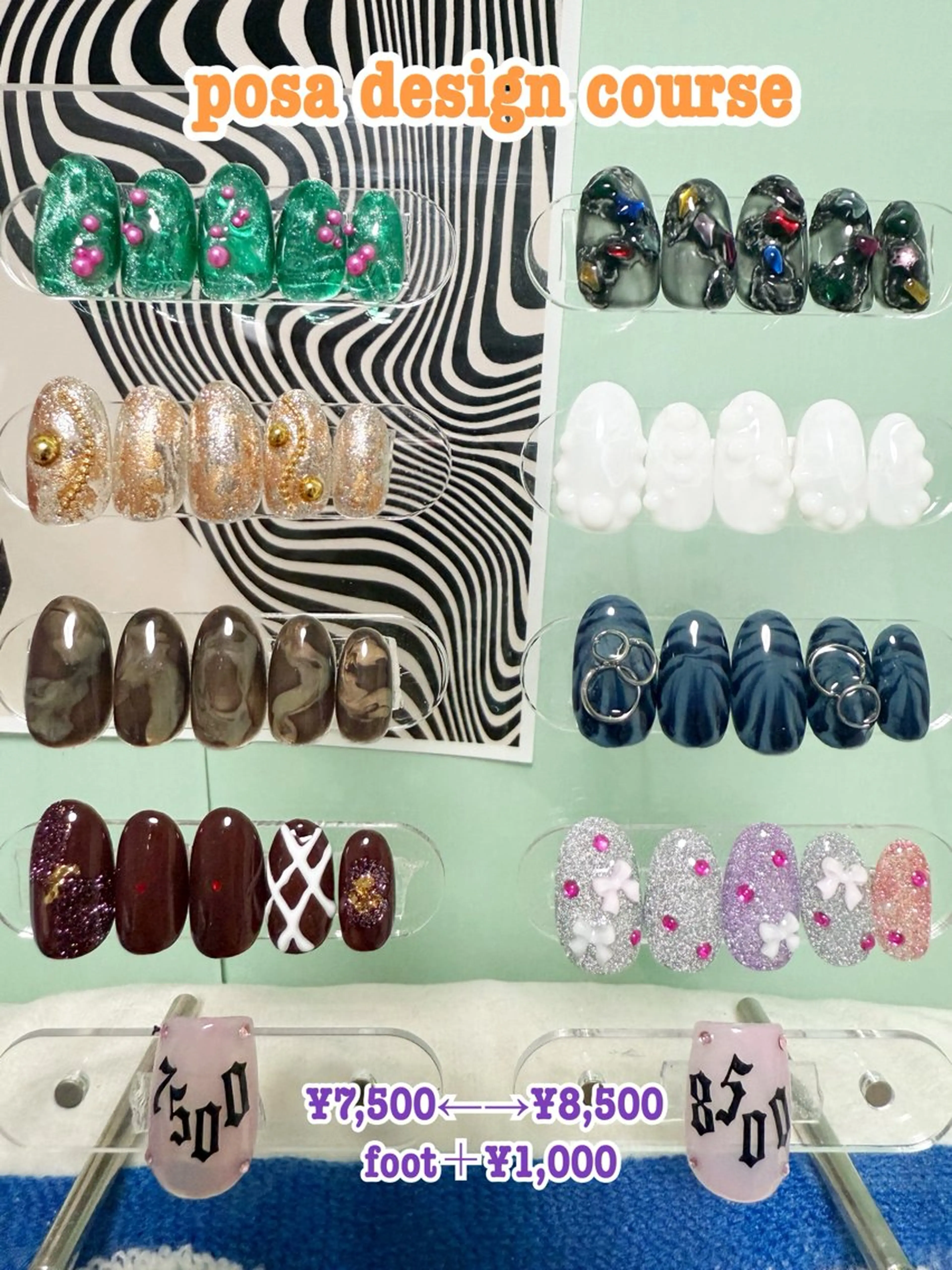 ネイル シンプルネイル ハンドネイル posa nail モエミのネイルデザイン