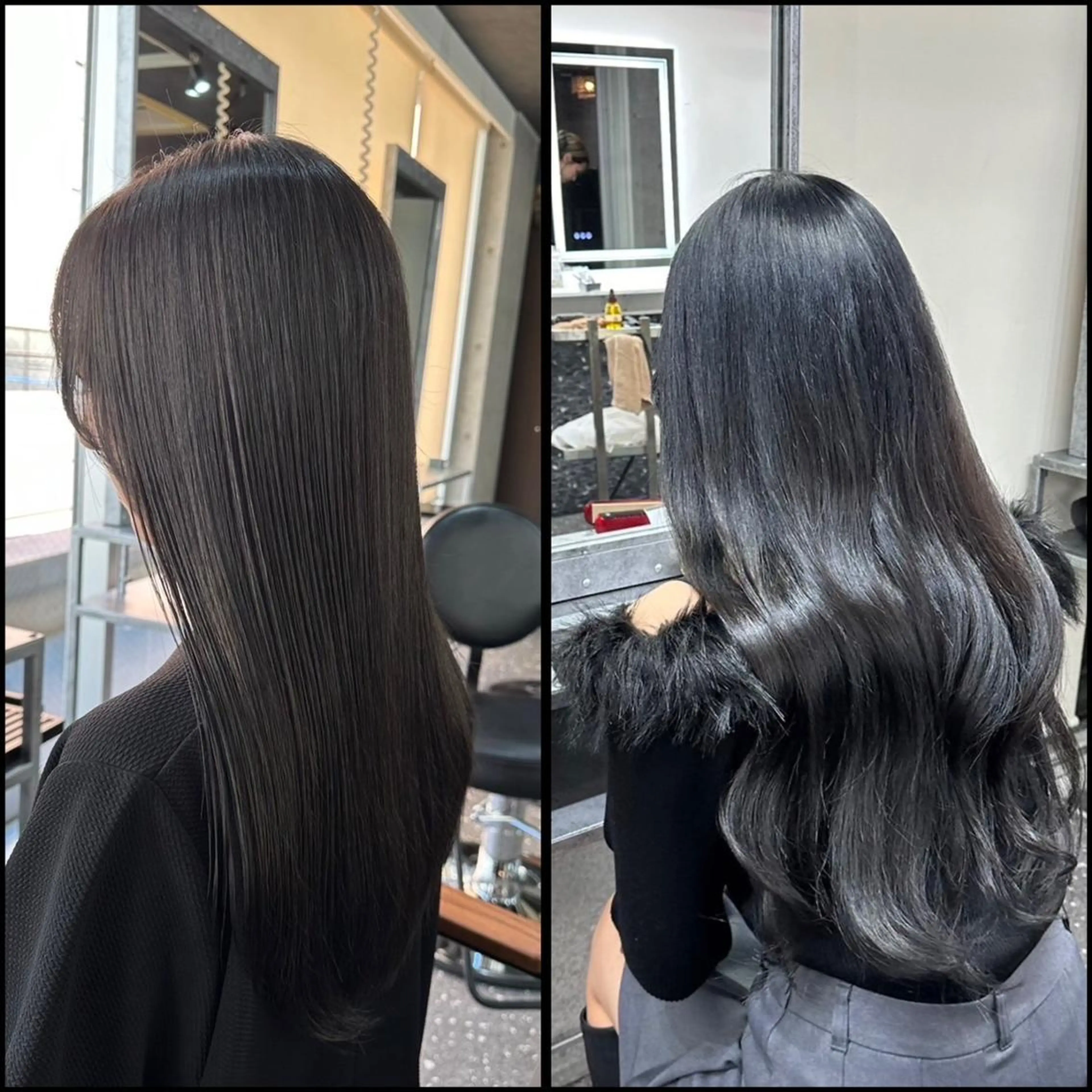 韓国風艶髪透明感カラー+TOKIOインカラミ4stepトリートメントの写真