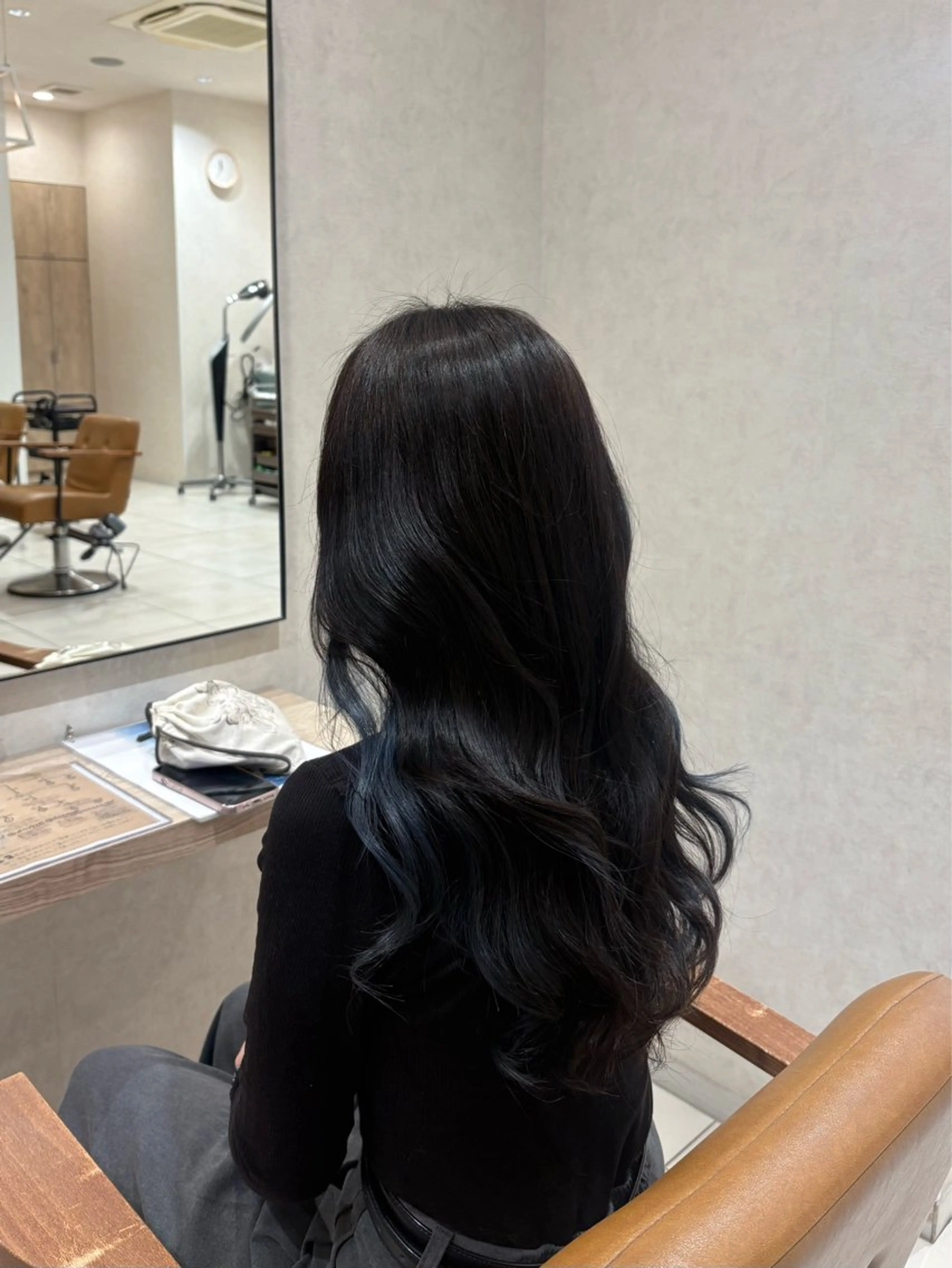 ロング カラー ブリーチ インナーカラー ヘアカラー 透明感カラー/ 似合わせカットmoeのヘアスタイル