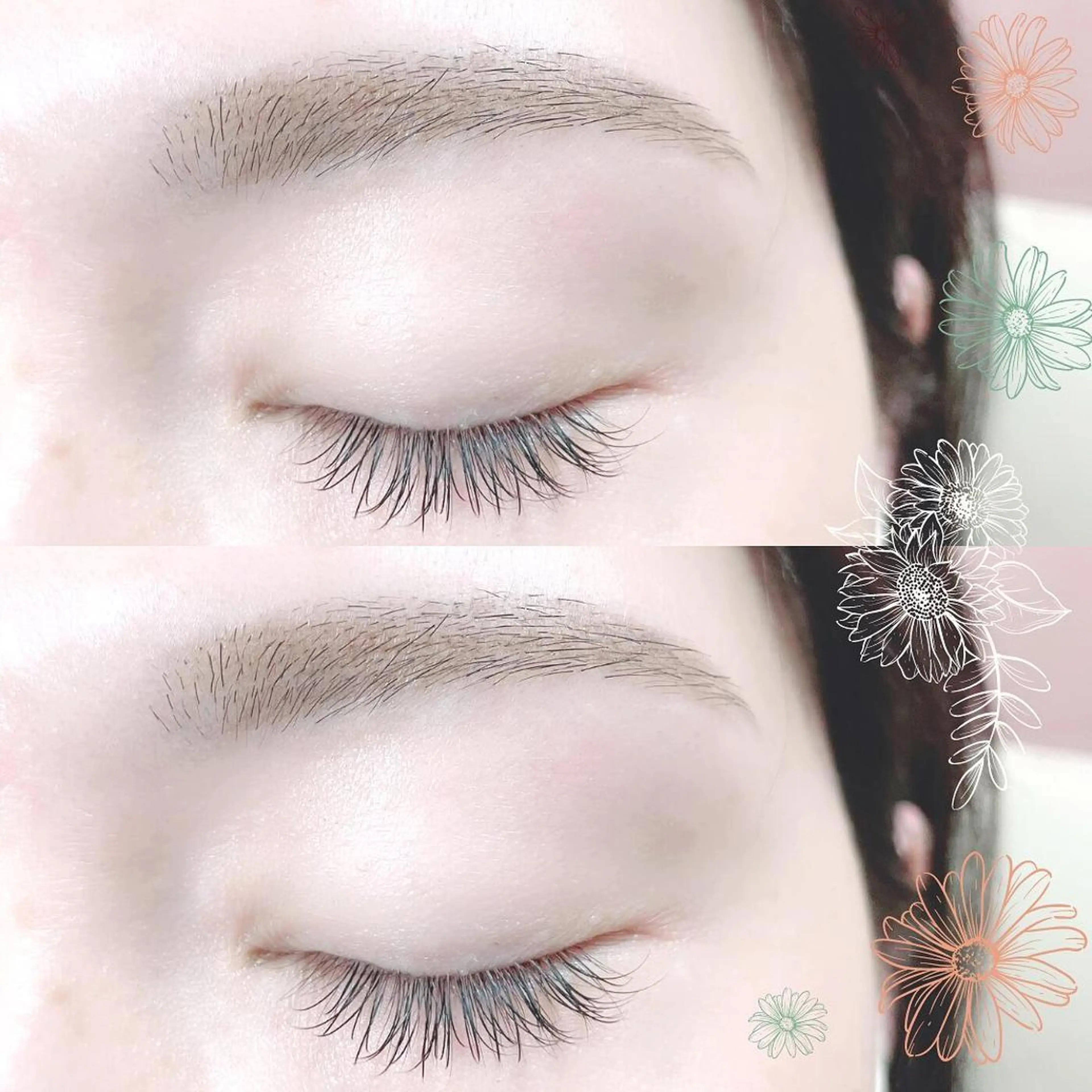 マツエク・マツパ パリジェンヌラッシュリフト まつげパーマ 下まつげエクステ 一重×まつ毛パーマ ボリュームラッシュ Mon mignonのマツエク・マツパデザイン