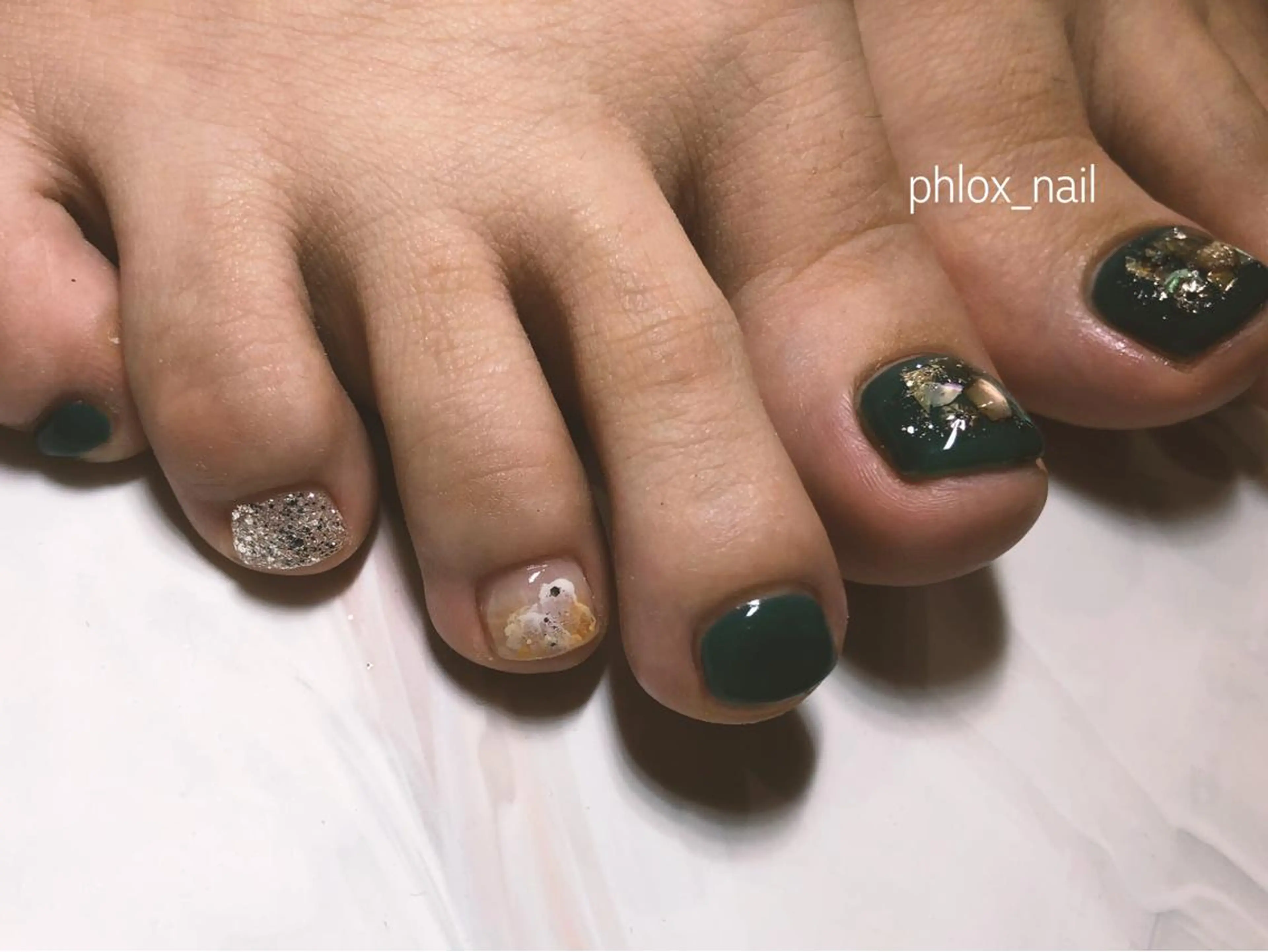 ネイル s/w ＿shokoのネイルデザイン