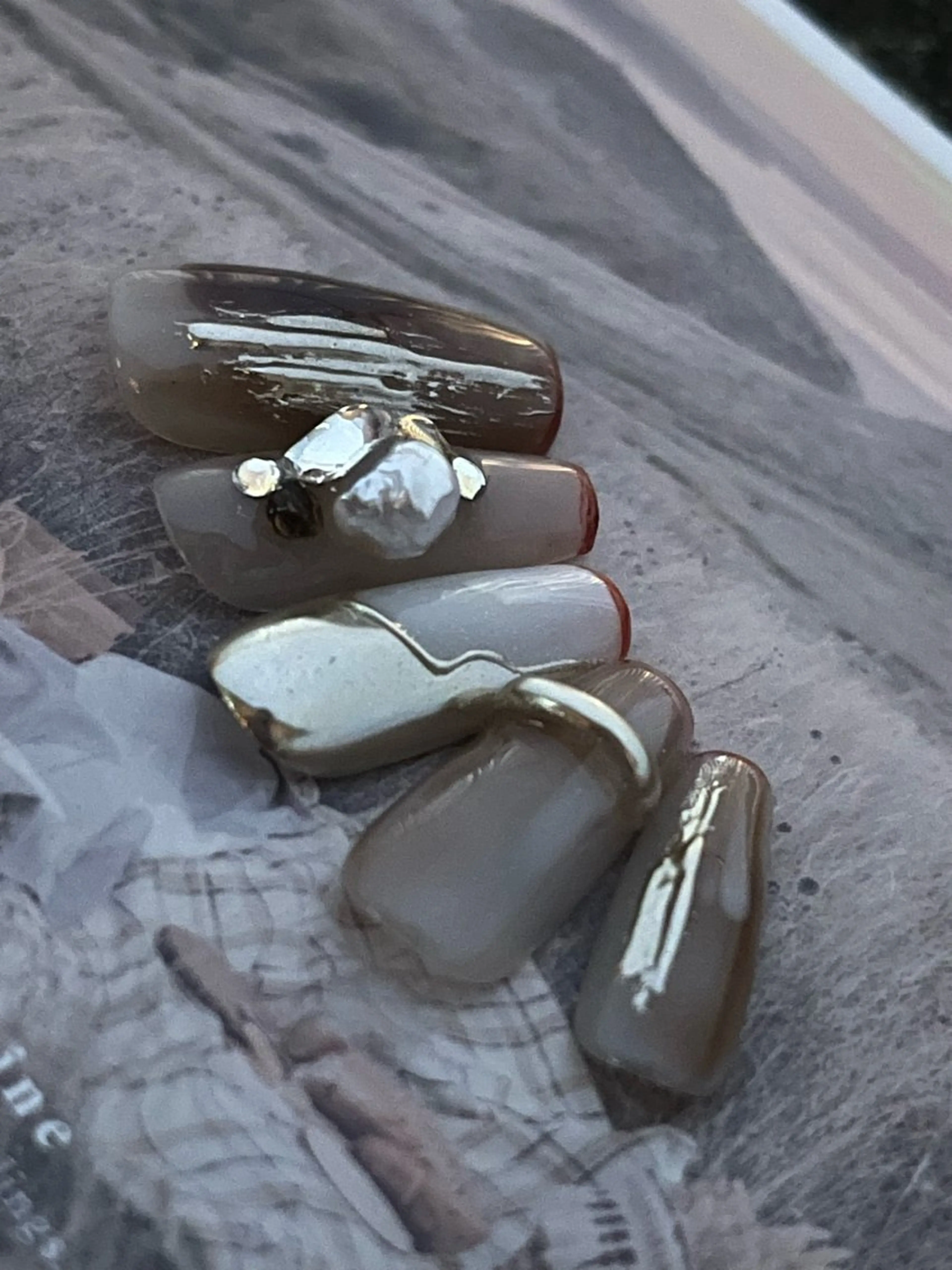 ネイル ミラーネイル ハンドネイル GARDEN GELのネイルデザイン