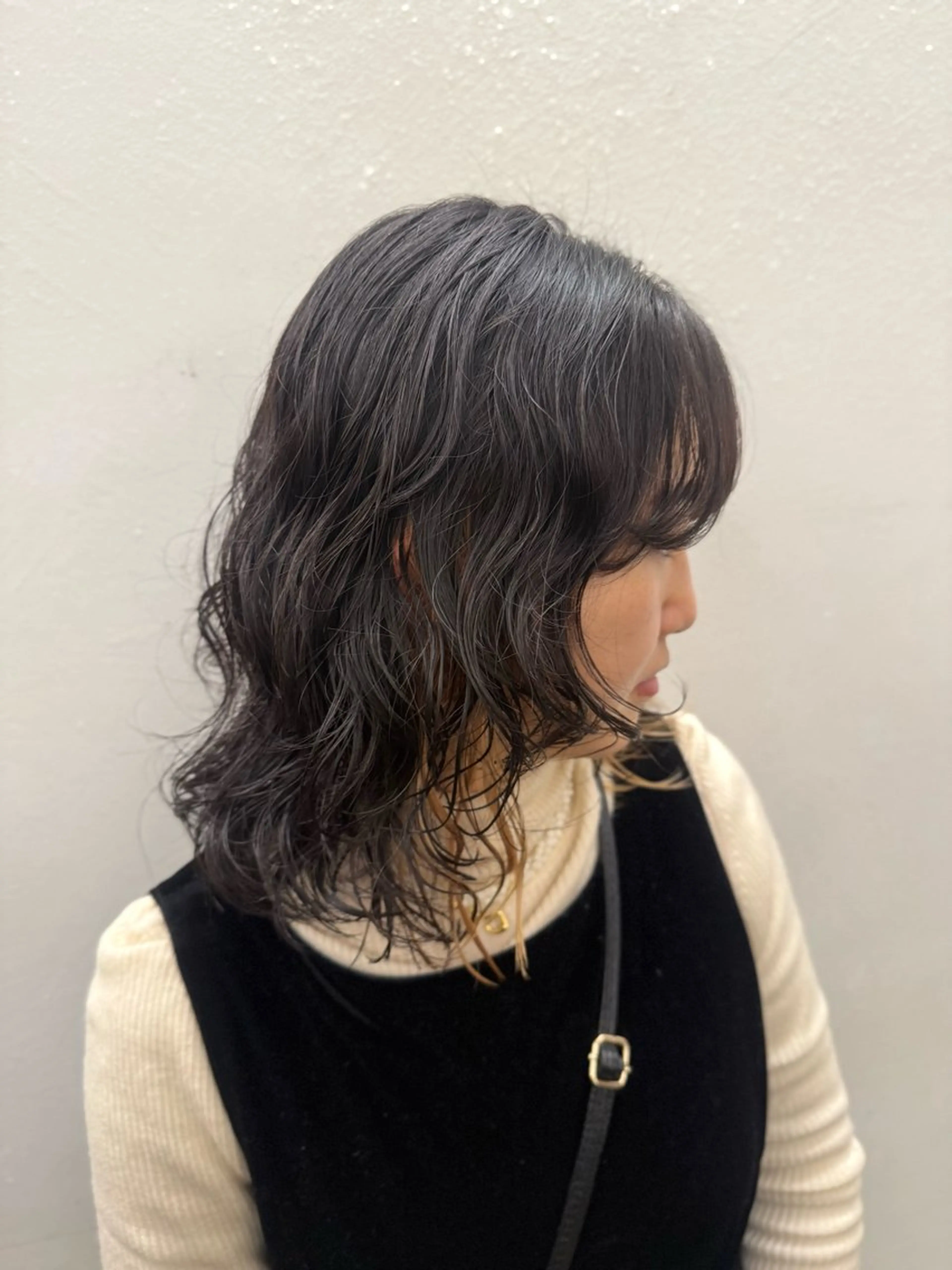 ミディアム パーマ ミディアムパーマ カット パーマ トリートメント Paddle所属・似合わせレイヤー/ レイヤーパーマ/高倉のヘアスタイル