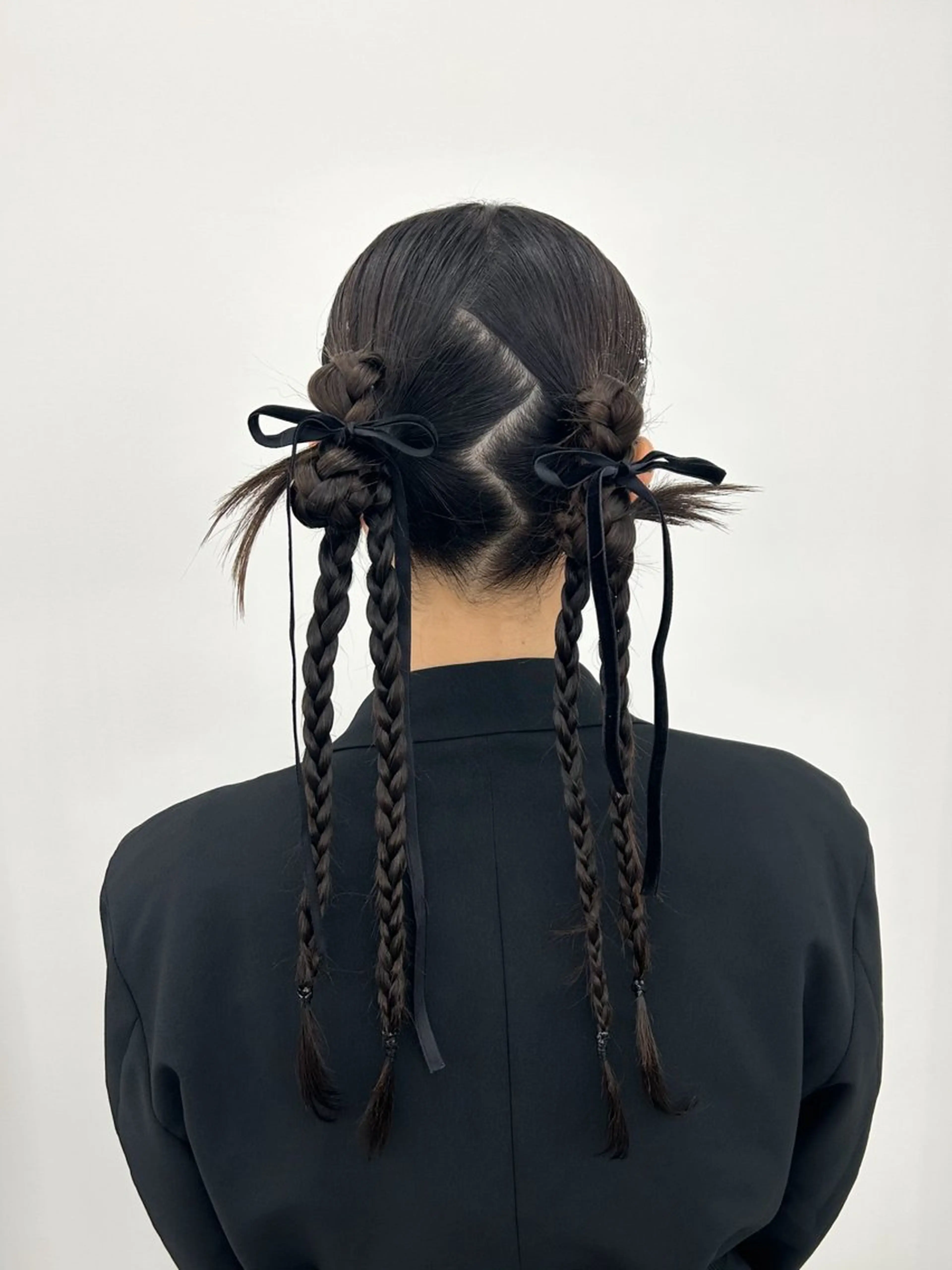 ヘアアレンジ ヘアセット 韓国ヘア/顔周り ヘアセット/加藤優里のヘアスタイル