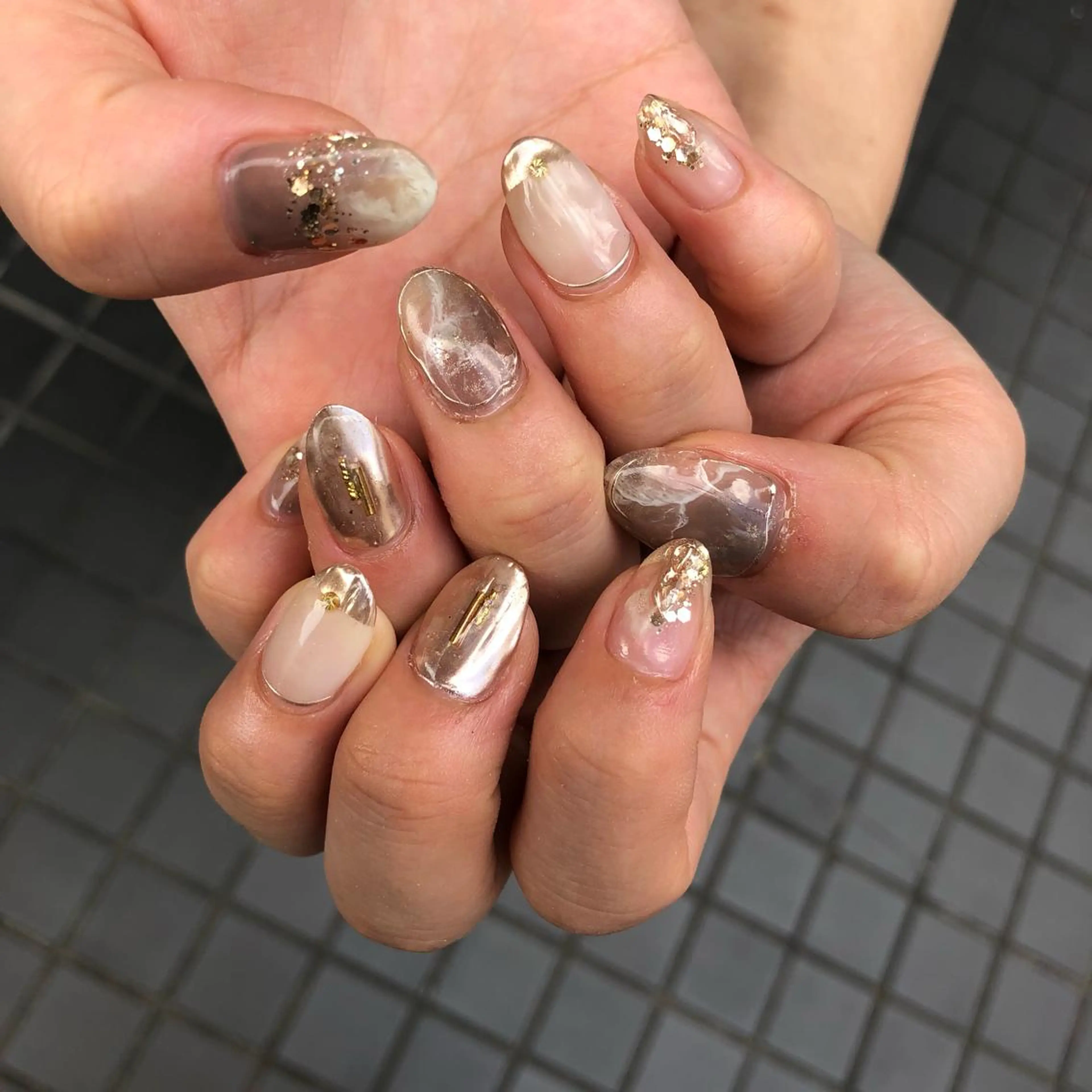 ネイル ハンドネイル 河野 弥月のネイルデザイン