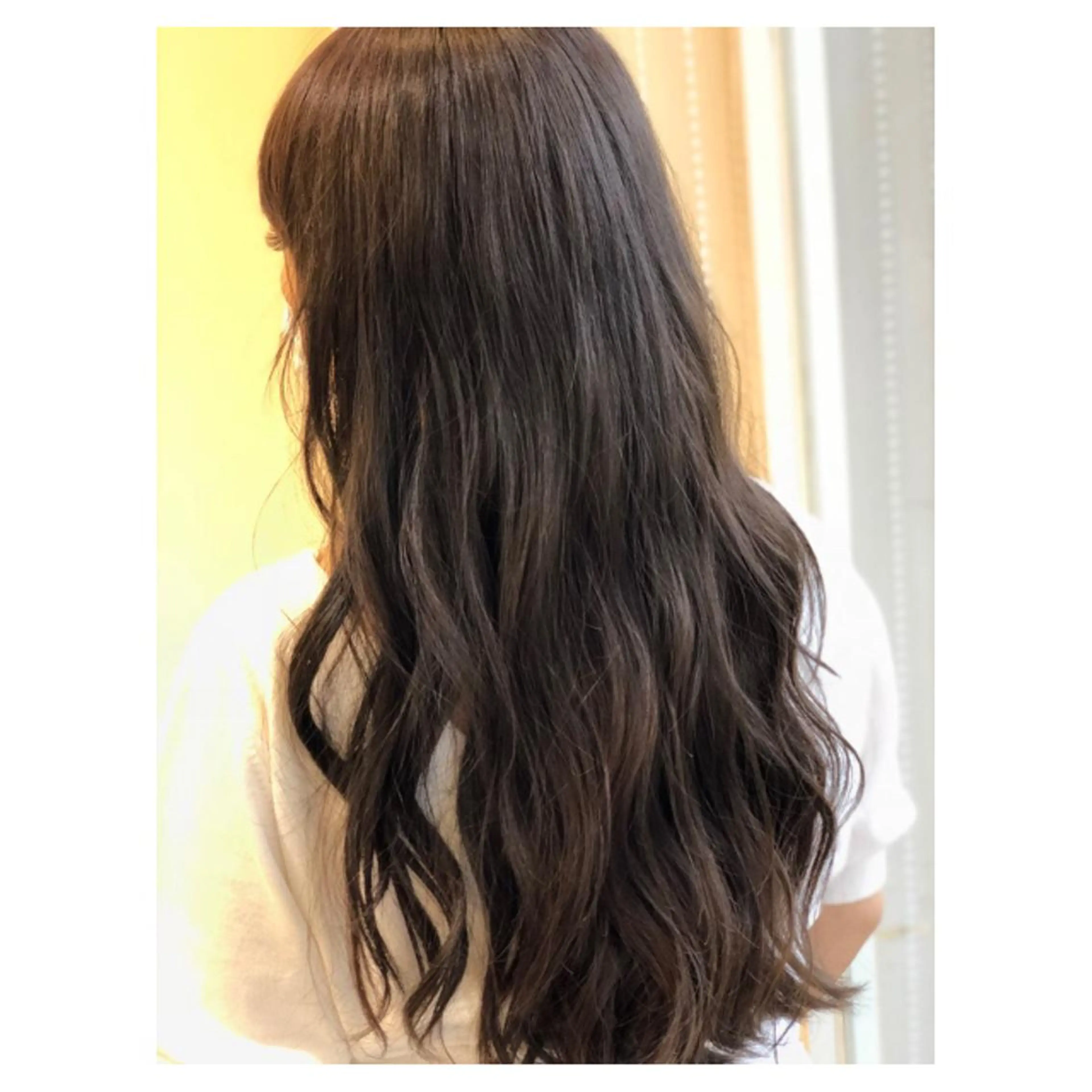 ロング カラー ブラウンカラー ヘアカラー トリートメント 🦋NAKAMURA 🦋のヘアスタイル