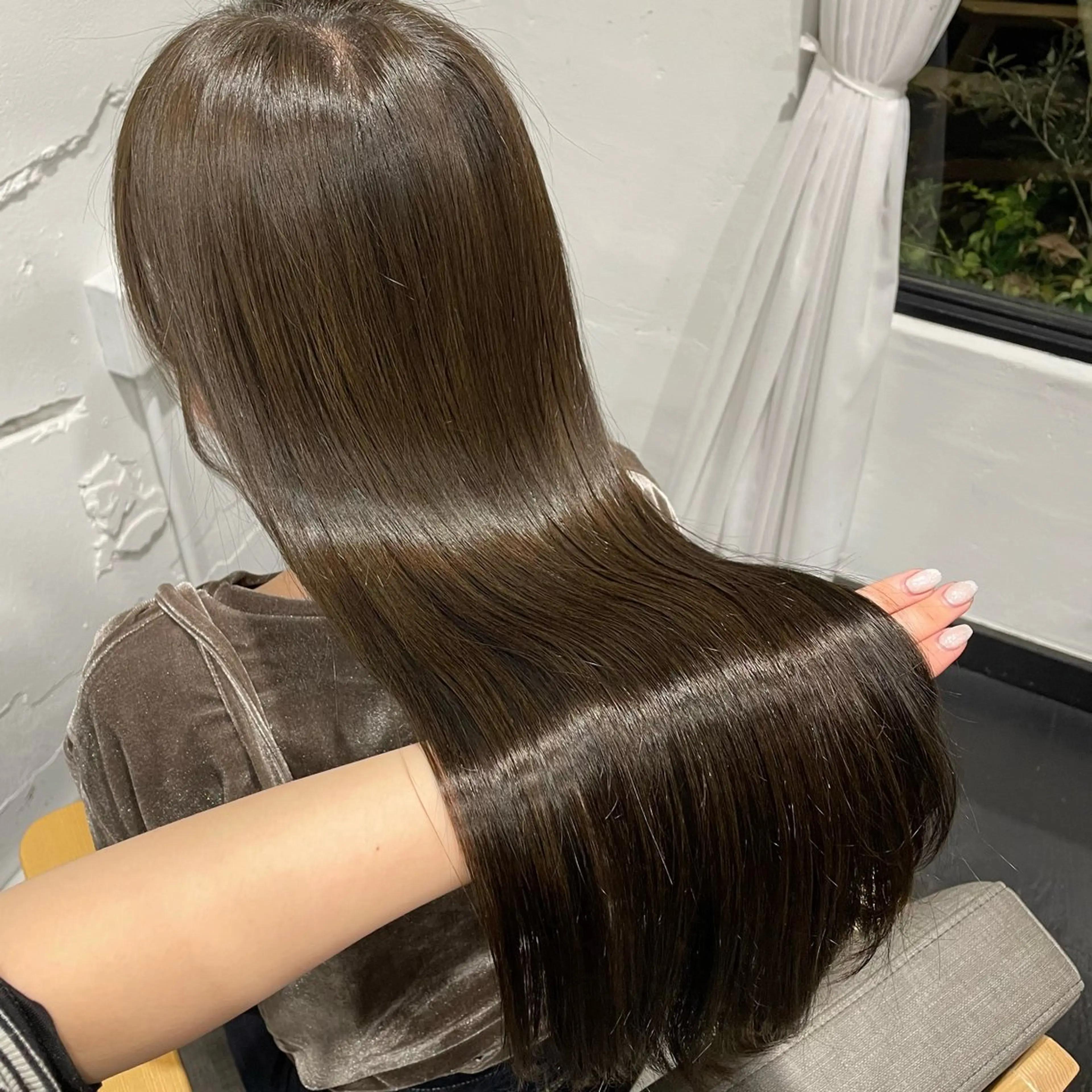 ロング カラー 透明感カラー ヘアカラー 都島美容室 rion 🌛のヘアスタイル