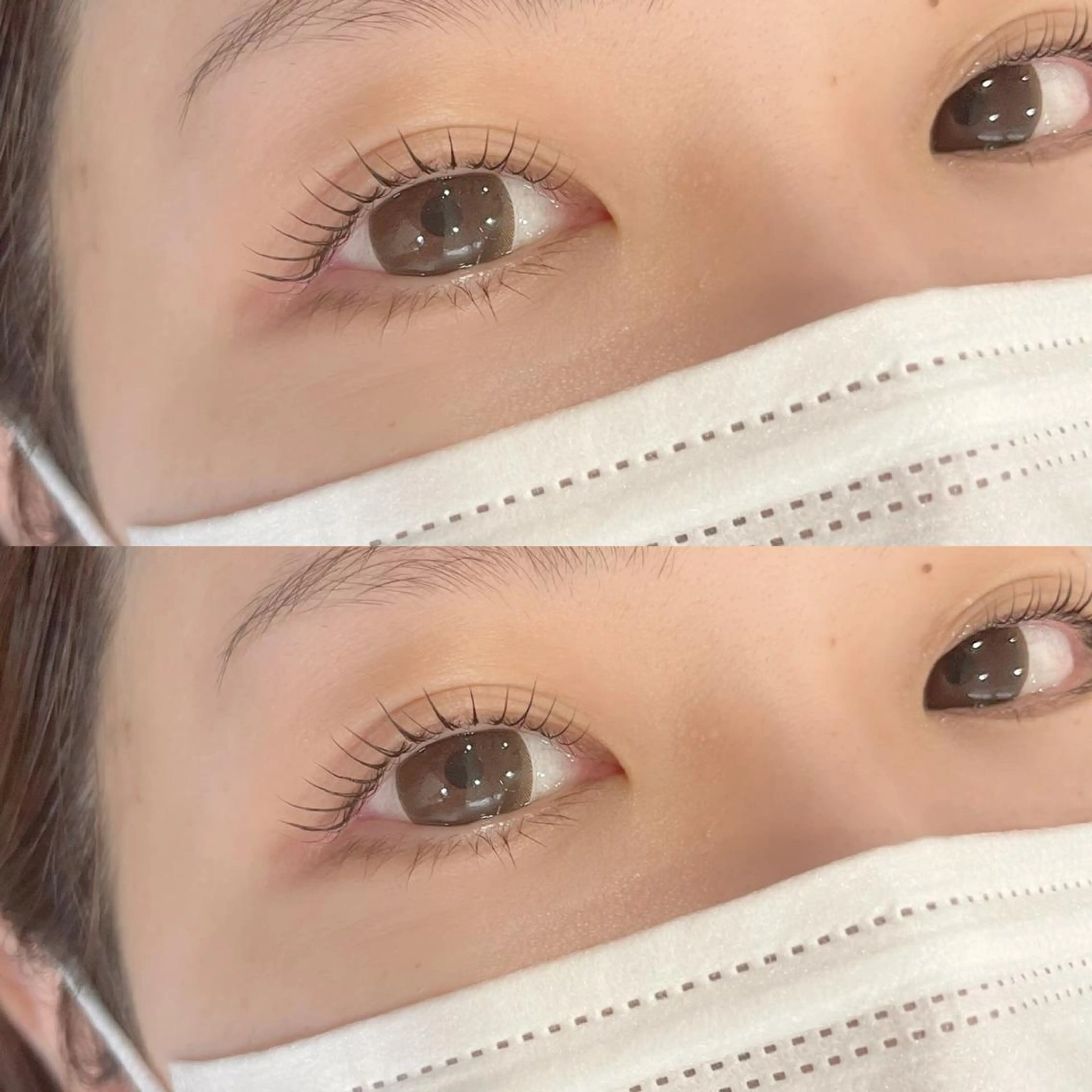 マツエク・マツパ 束感まつ毛 韓国風マツエク 一重×まつ毛パーマ マツパ beautyessence都立大学所属・温熱ケア&まつパ 都立大学駅のエステ・リラクイメージ