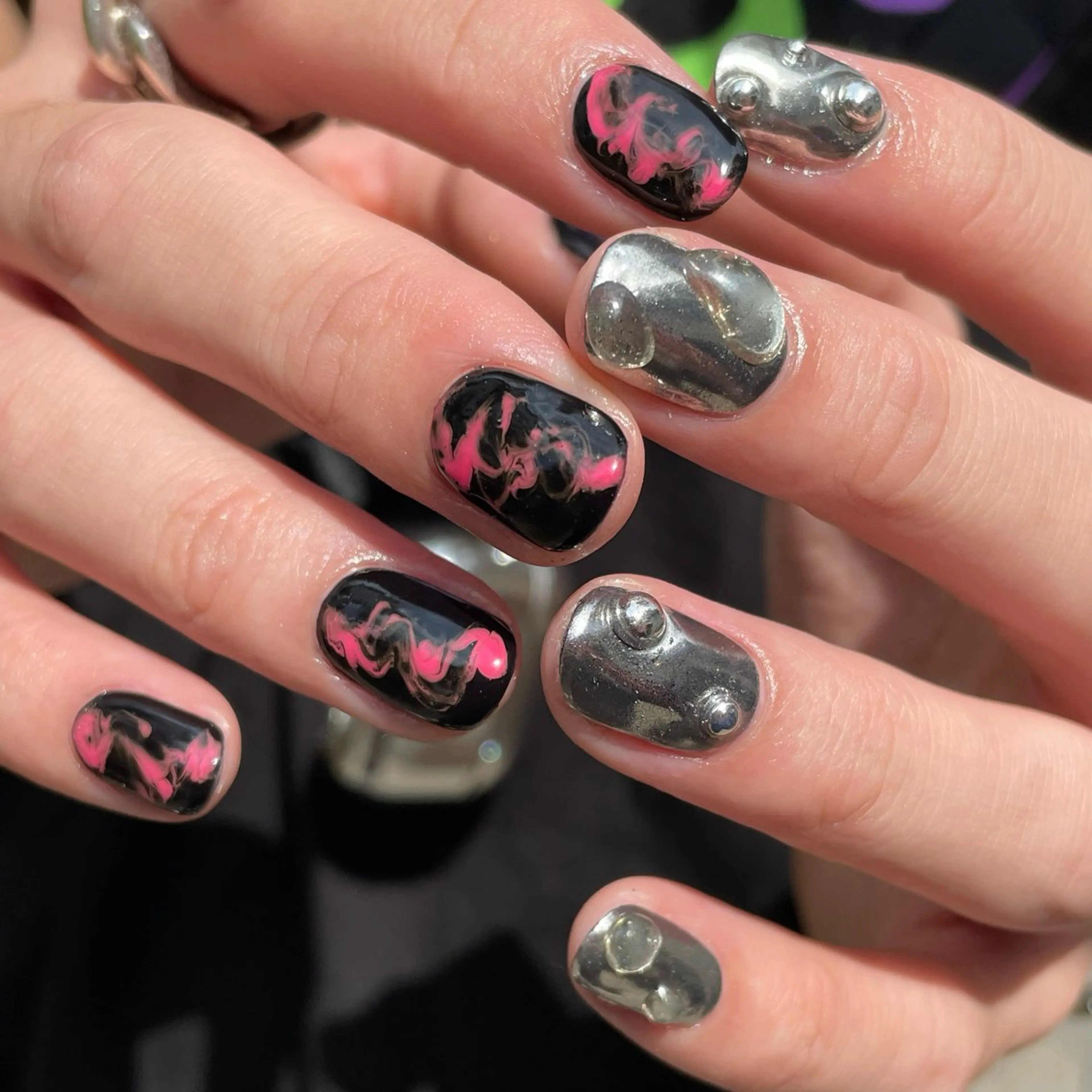 ⛓【今話題】メンズネイル(ドライケア付き)⛓の写真