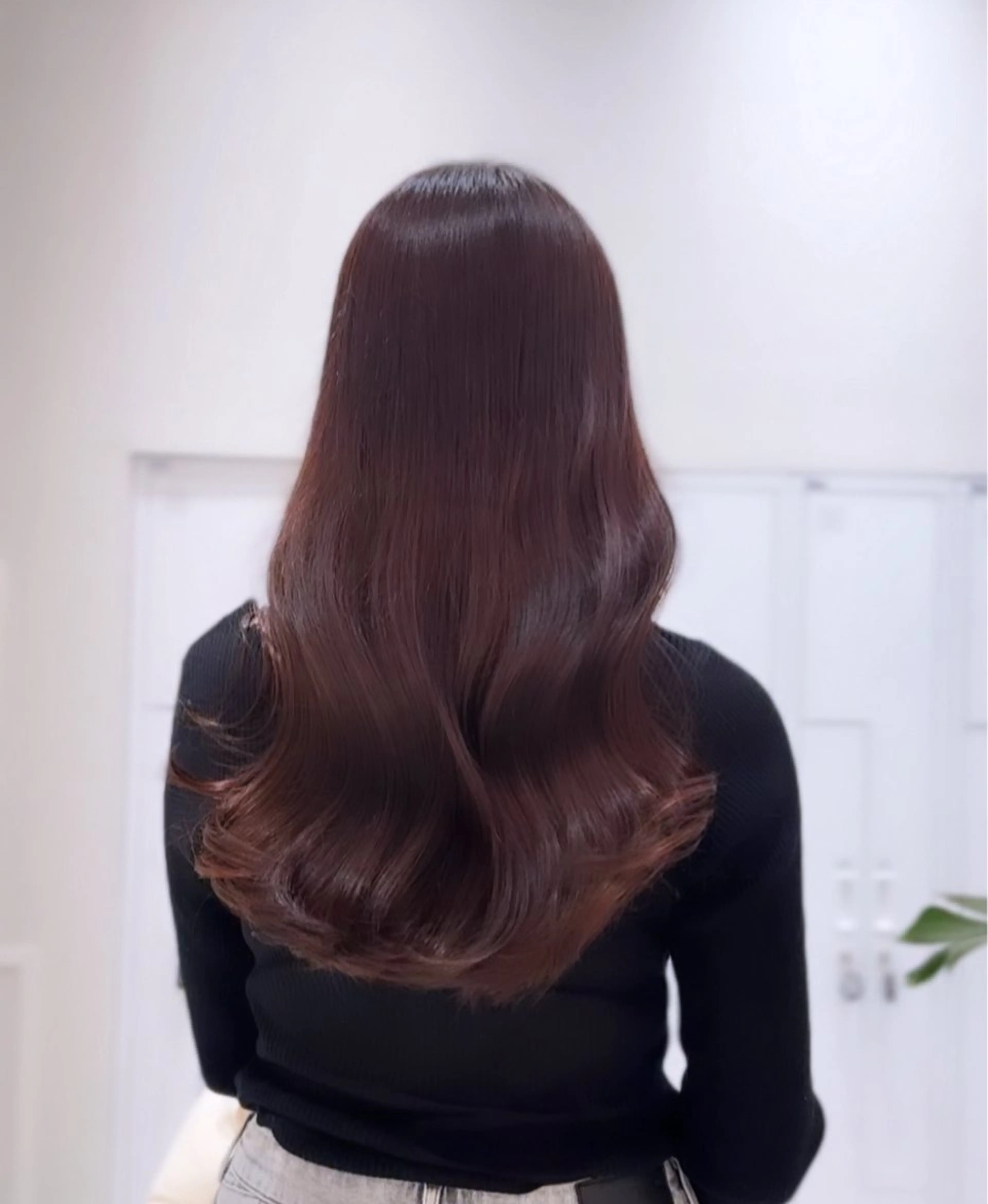 ロング カラー ブラウンカラー ピンクカラー ピンクブラウン 縮毛矯正 カット ヘアカラー 縮毛矯正 トリートメント 🫧髪質改善🤍丁寧 で好評🫧/MAKIのヘアスタイル