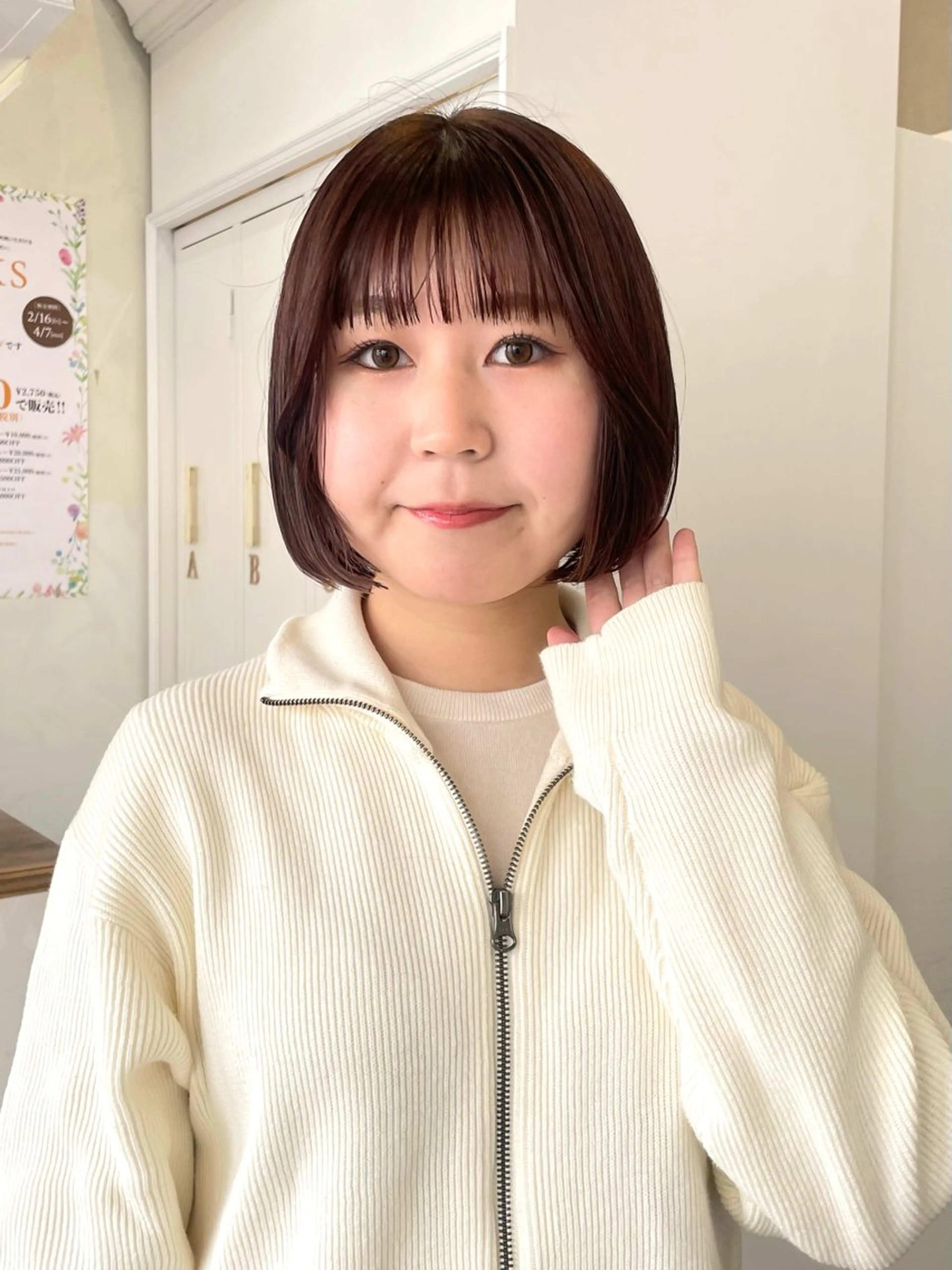 ショート ボブ カット ヘアカラー ⌇ROMEO京橋店⌇ 鎌谷明星🪷のヘアスタイル