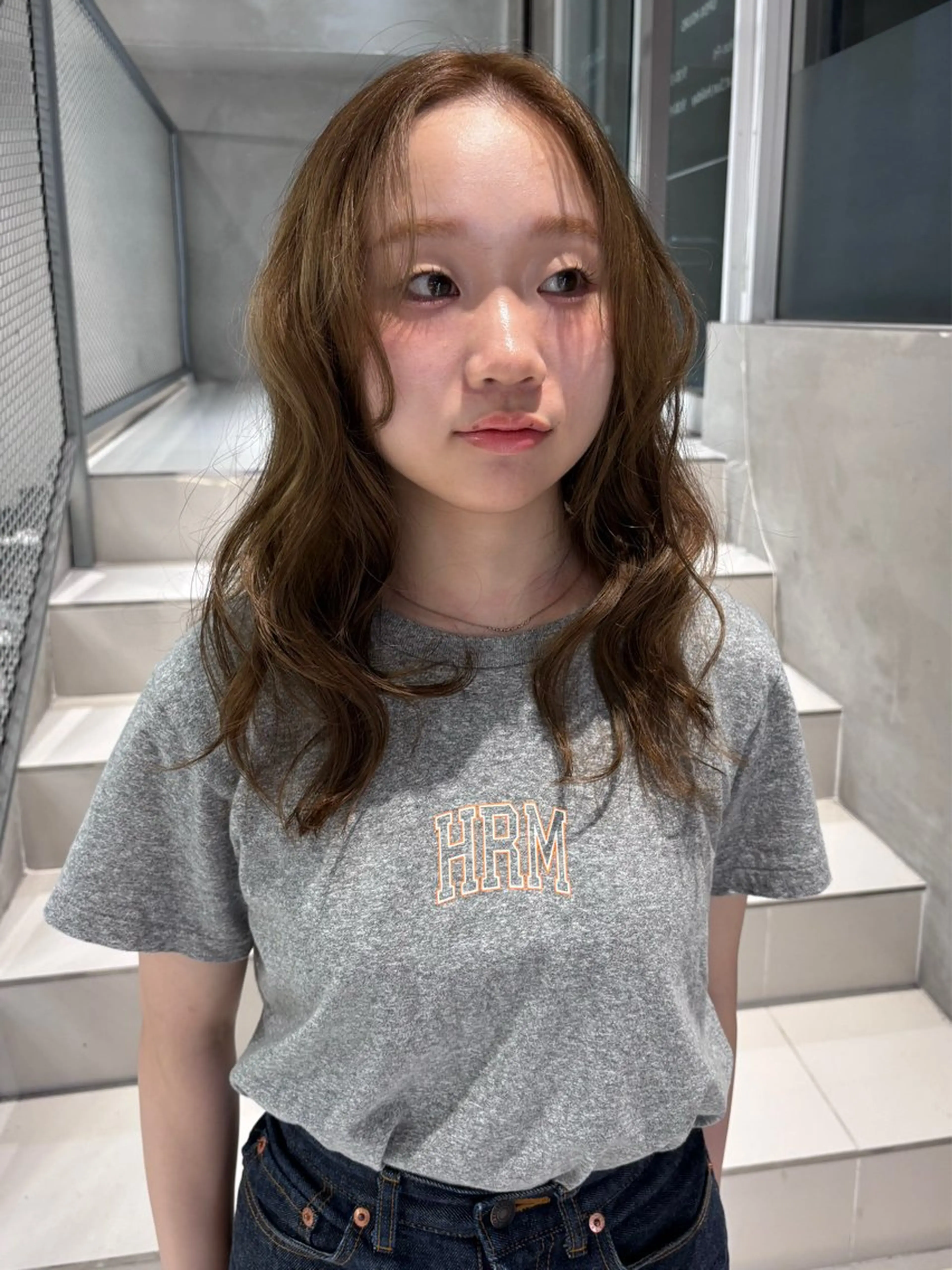 カラー オリーブカラー ヘアカラー トリートメント 透明感カラー/set /hana🍀🪽‪のヘアスタイル