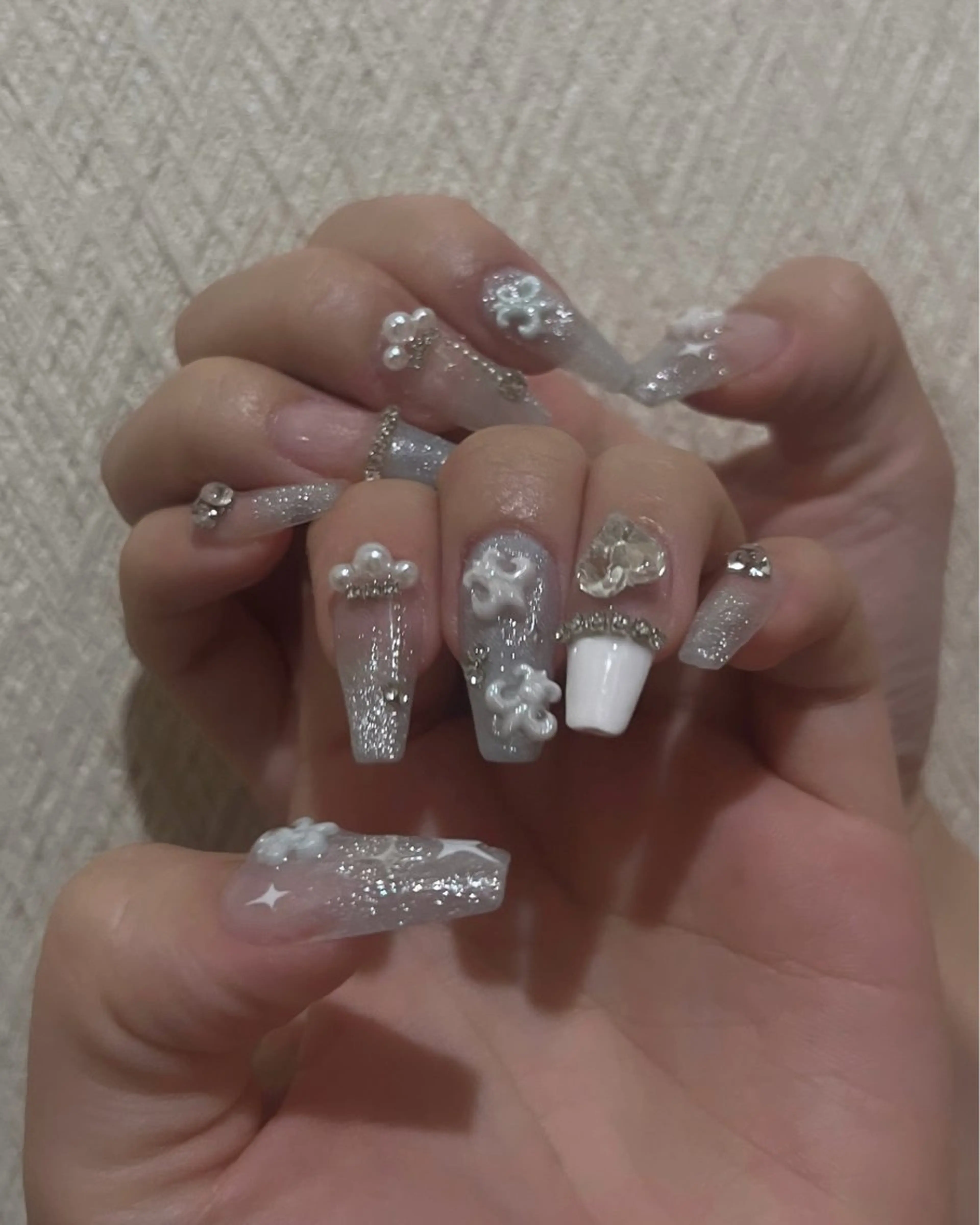 【オフなし】ワンホン持ち込みデザイン10本アートの写真