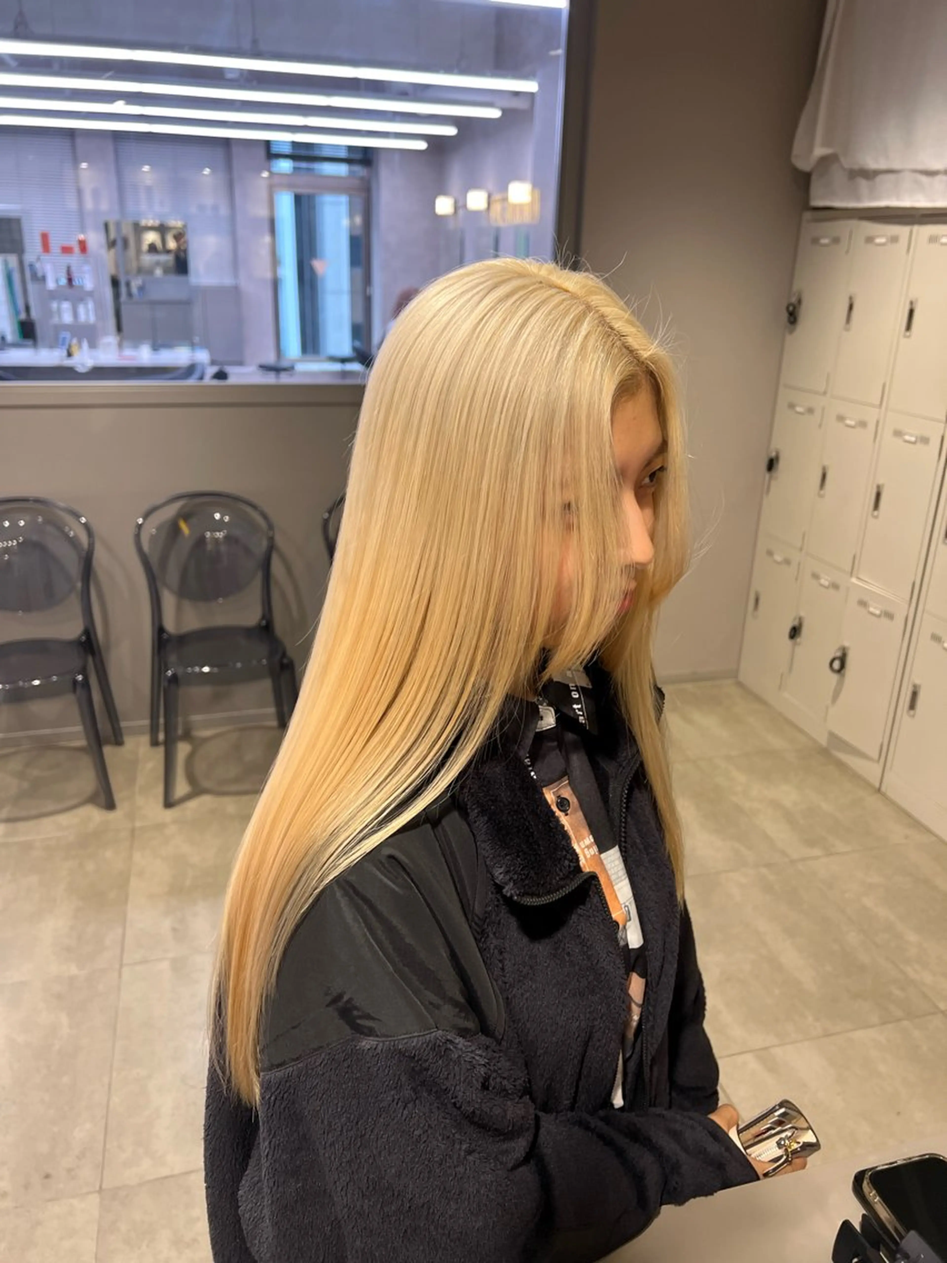 ショート カラー パーマ メンズ ヘアカラー 韓国レイヤーカット /REIのヘアスタイル