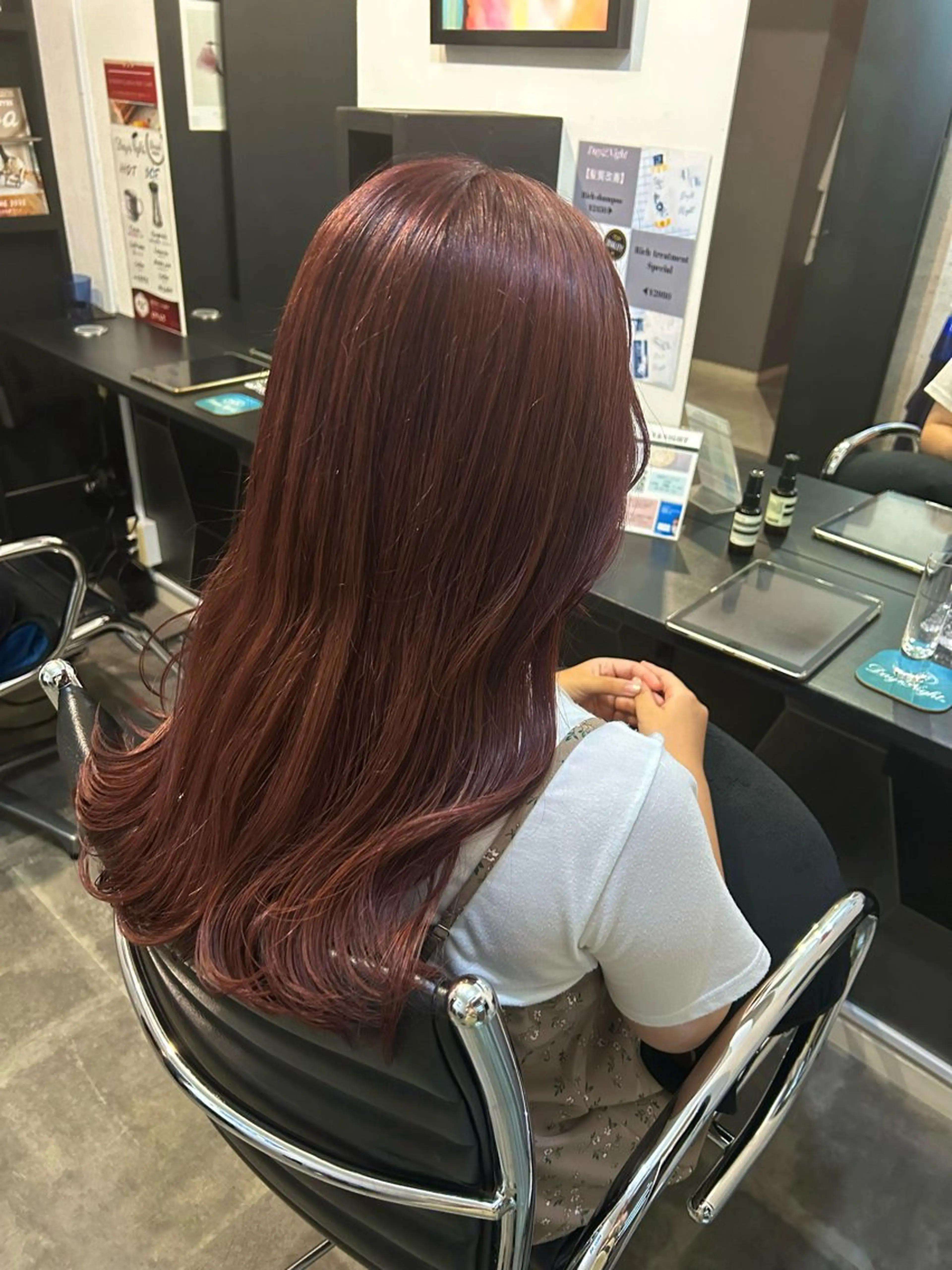 🍎人気No.2メニュー🍎【プレミアムrichトリートメント＋カラー】の写真