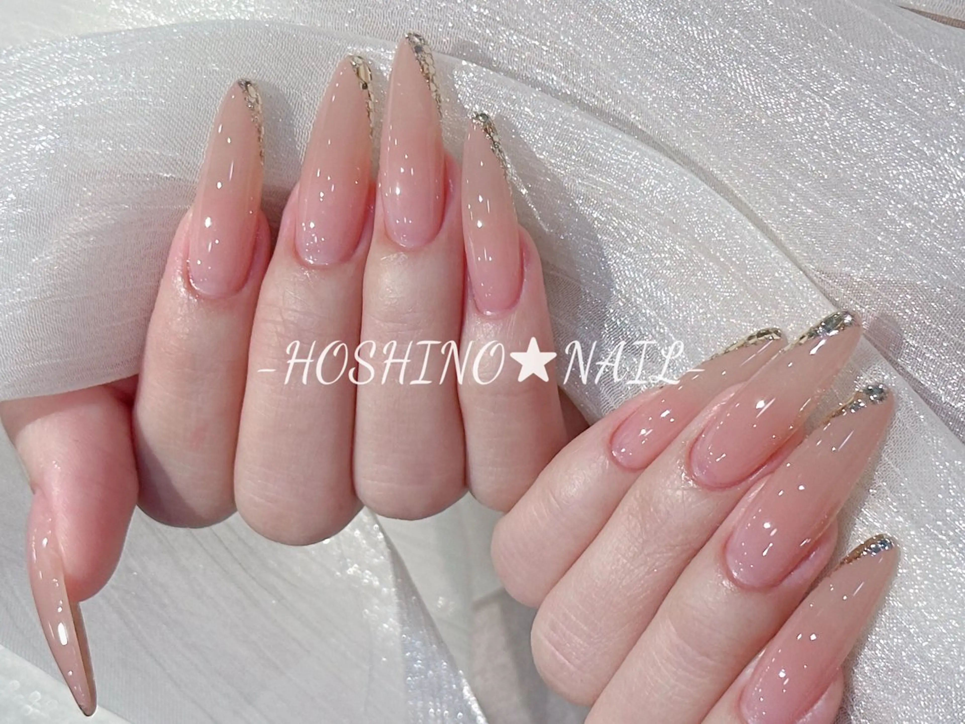 ネイル オーロラネイル チークネイル ドット フットネイル フレンチネイル ★HOSHINO NAIL★新宿店のネイルデザイン