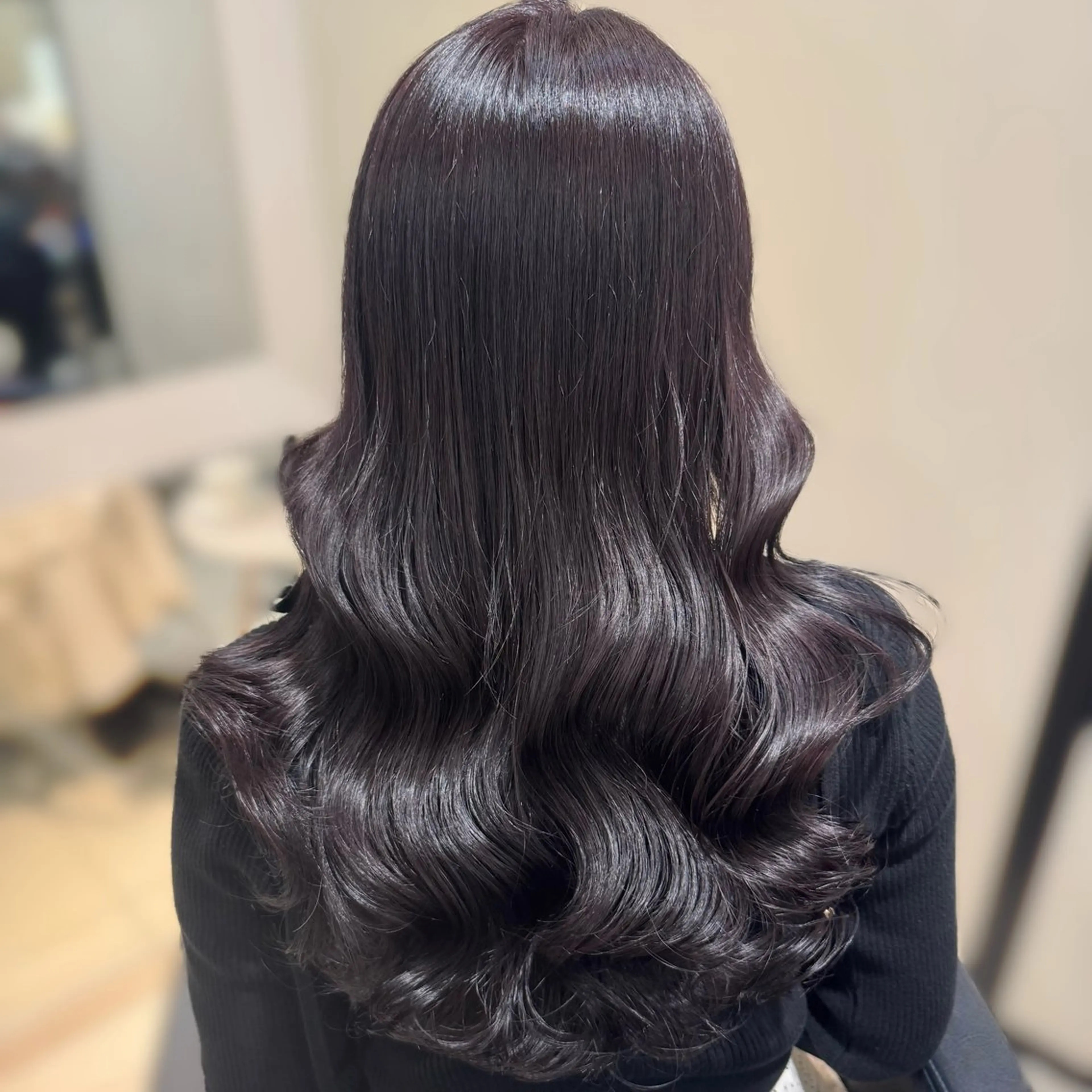 ロング カラー カット ヘアカラー トリートメント ブリーチなしカラー kana🐱のヘアスタイル