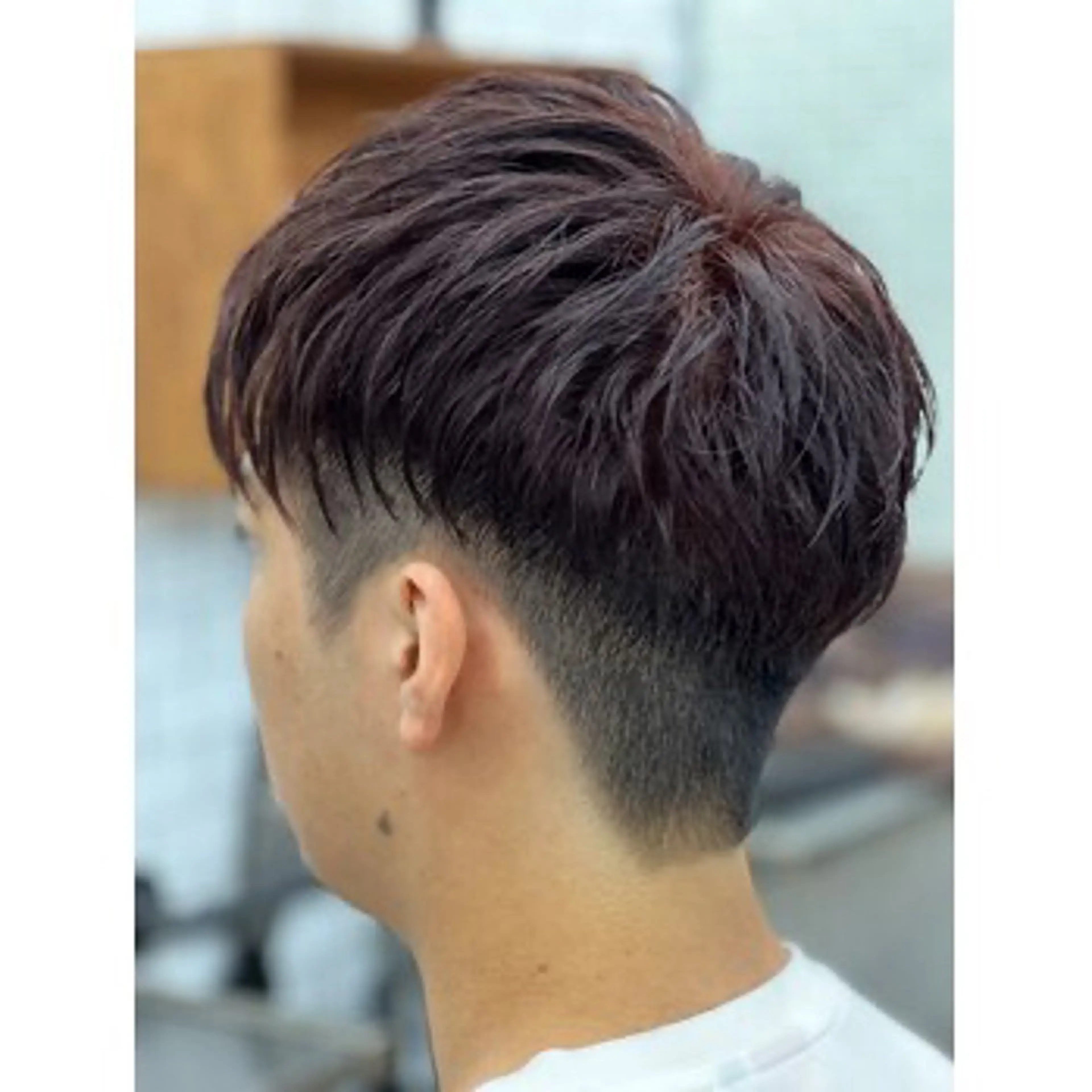 メンズ 刈り上げ カット ヘアカラー 森田稔將 大分No. 1メンズ特化美容師のヘアスタイル