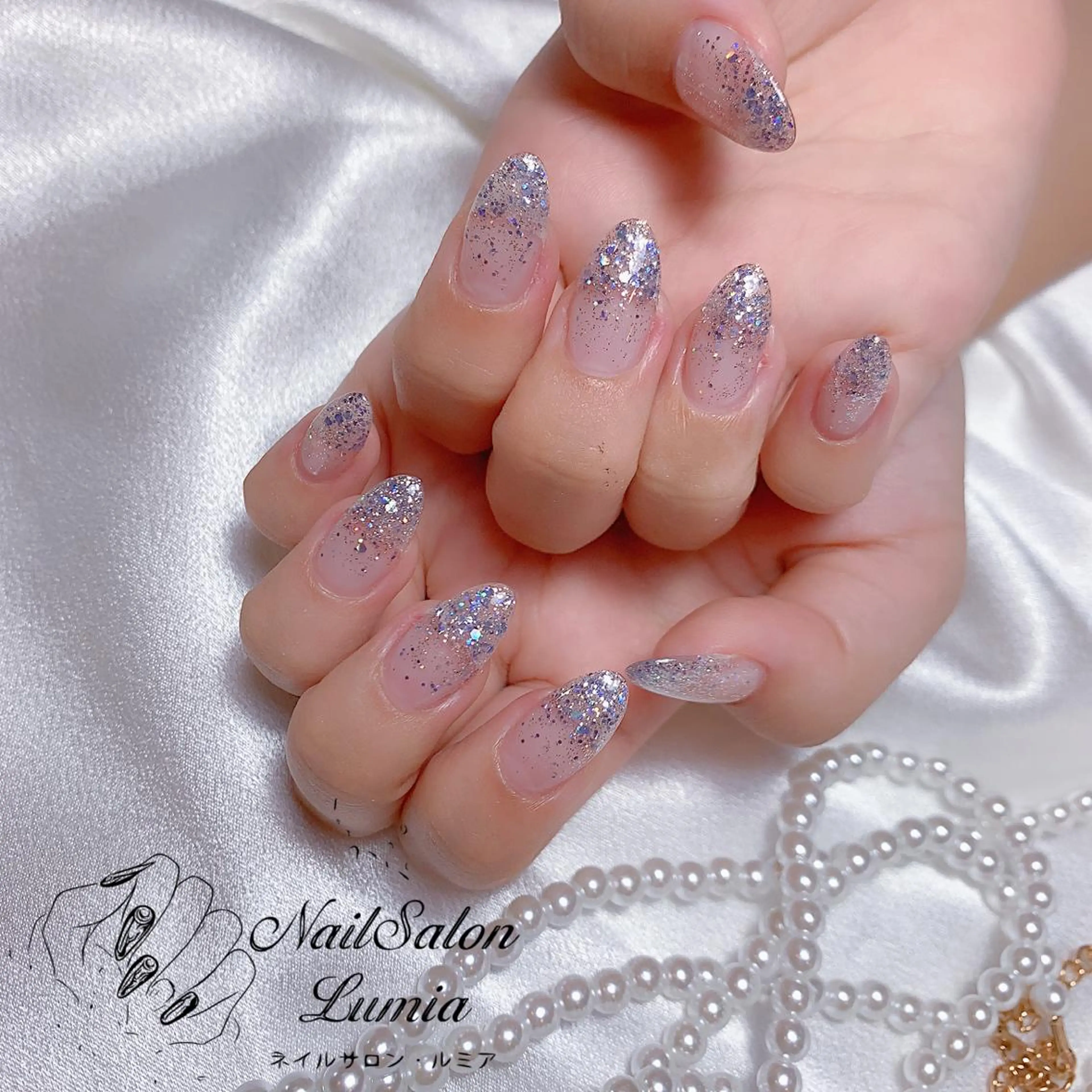 ネイル ハンドネイル ネイルサロン ルミア Lumia 店長のネイルデザイン