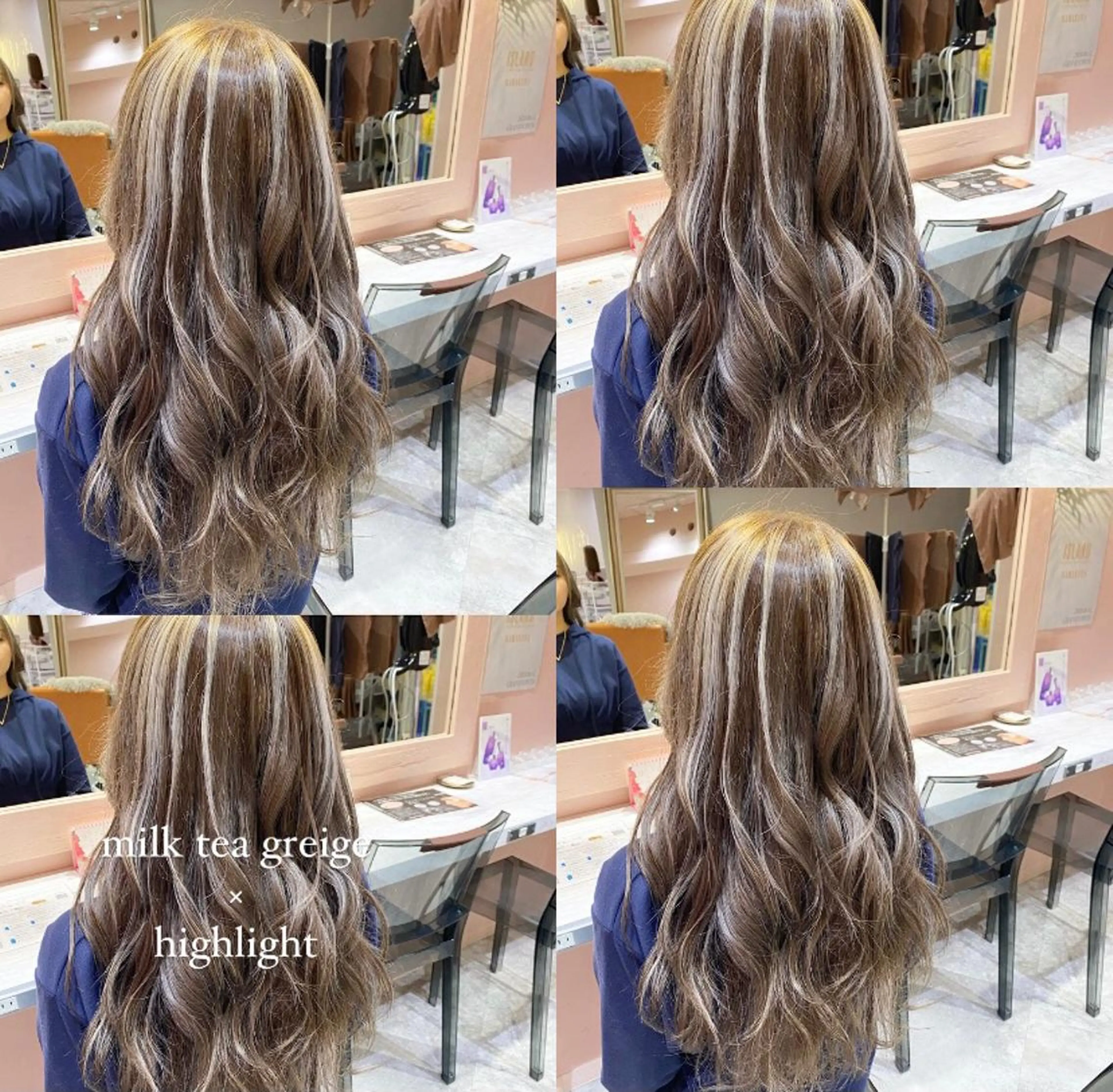 ロング カラー パーマ ヘアアレンジ メンズ RIYA❤︎ Aujuaソムリエのヘアスタイル