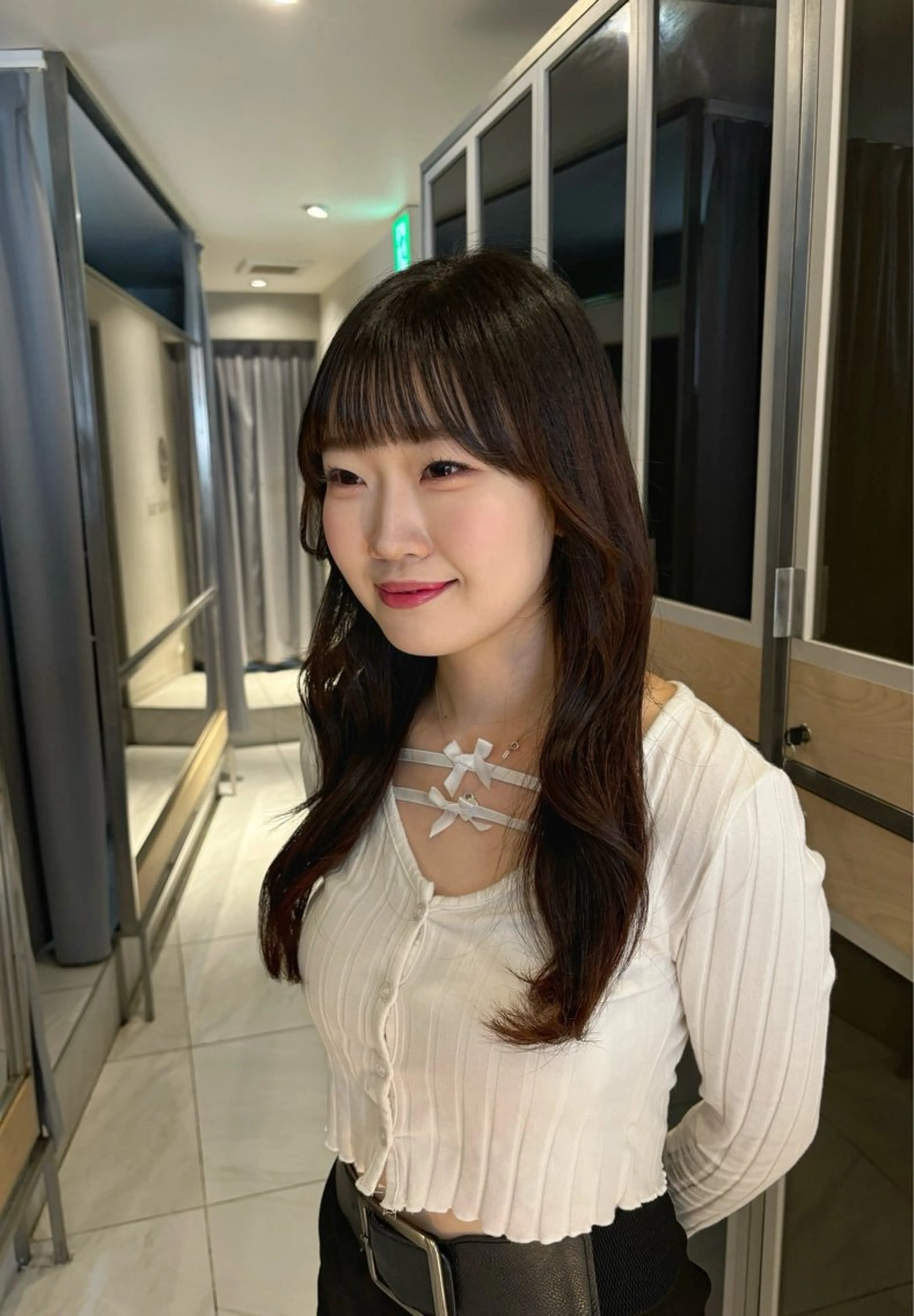 ロング カラー ヘアアレンジ 艶髪/レイヤーカット 🐣misakiのヘアスタイル