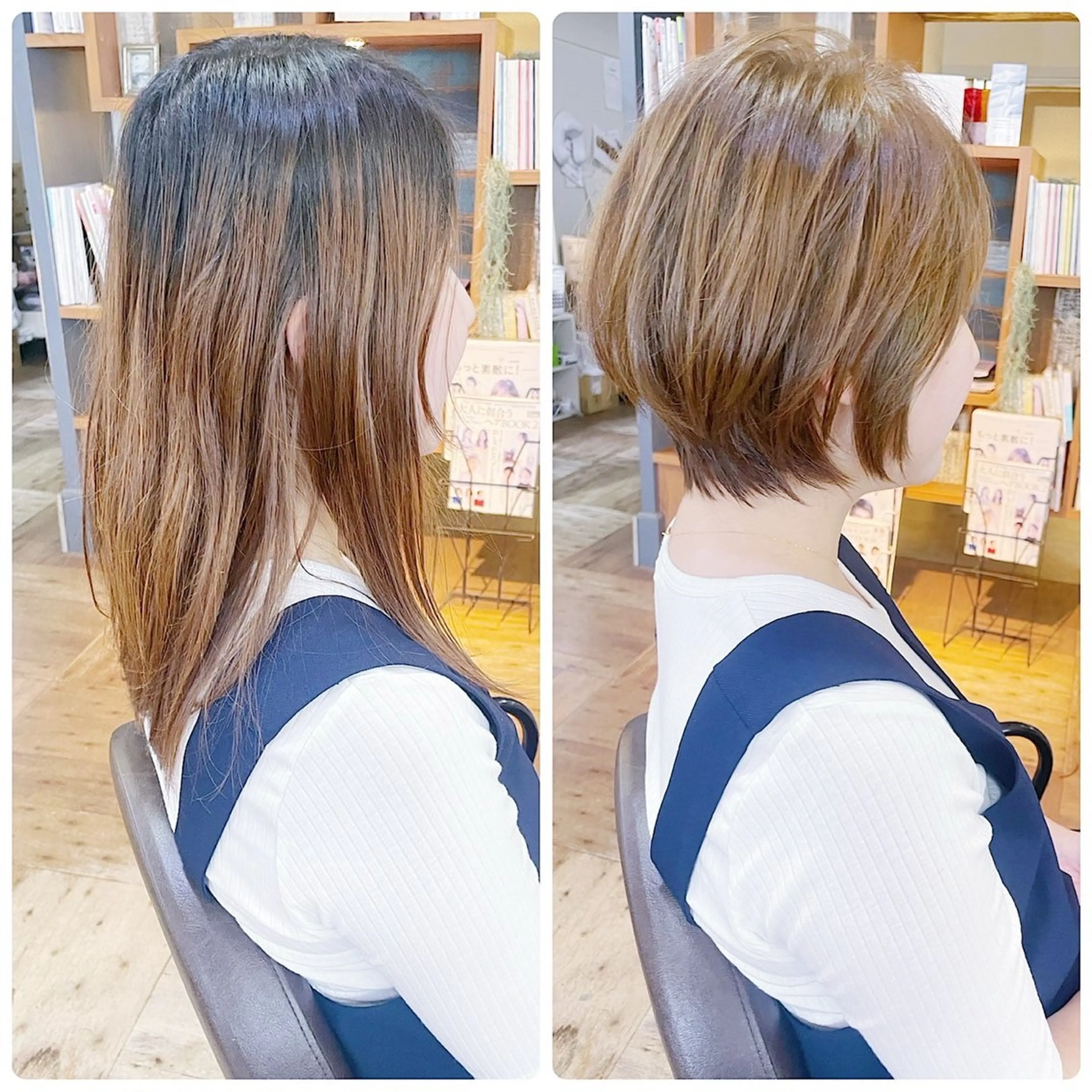 ショート HAIR en所属・撮影モデル募集‼️ 大橋菜々美のヘアスタイル