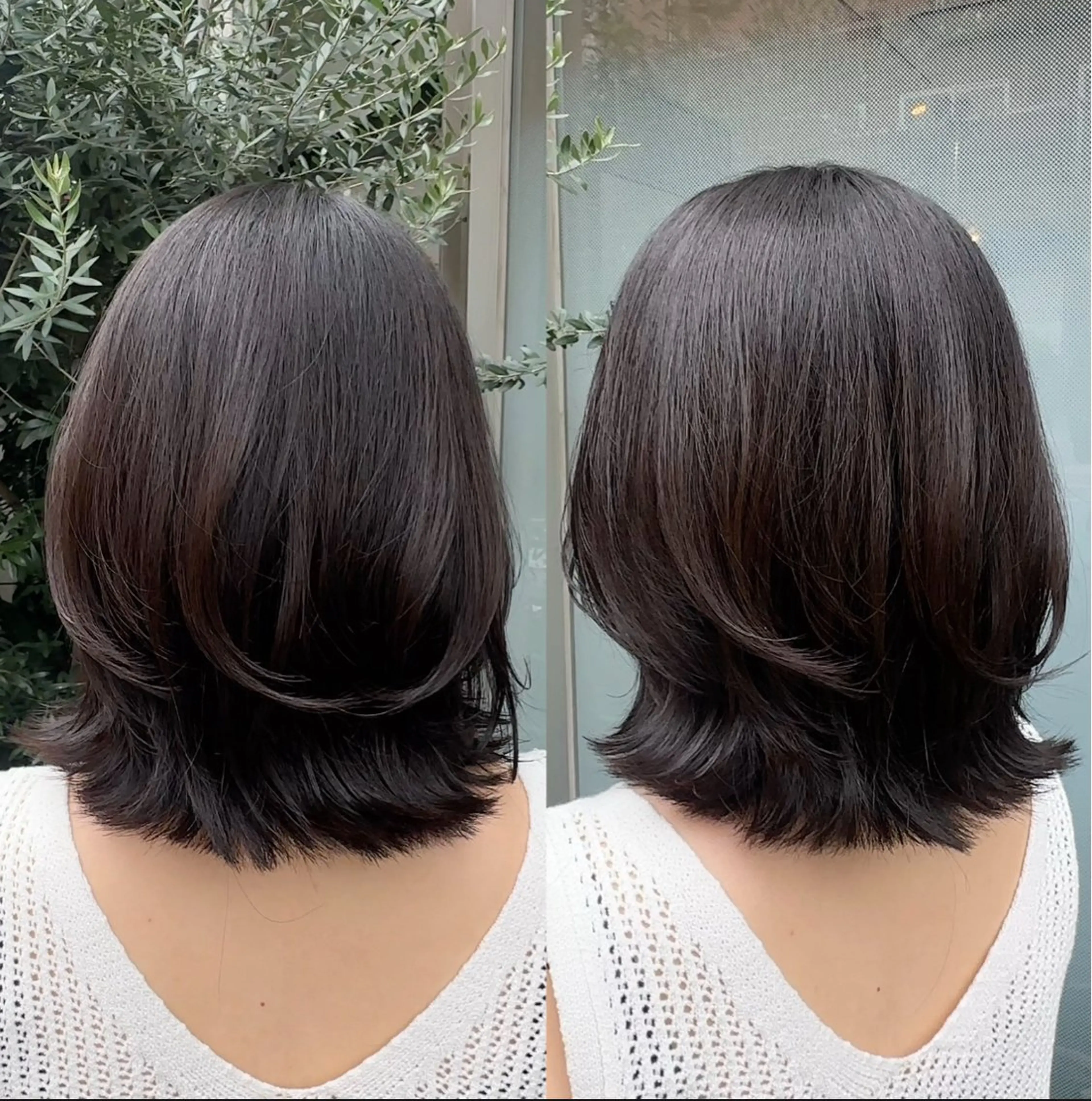 カット+カラー(低、中明度透明感艶カラー)の写真