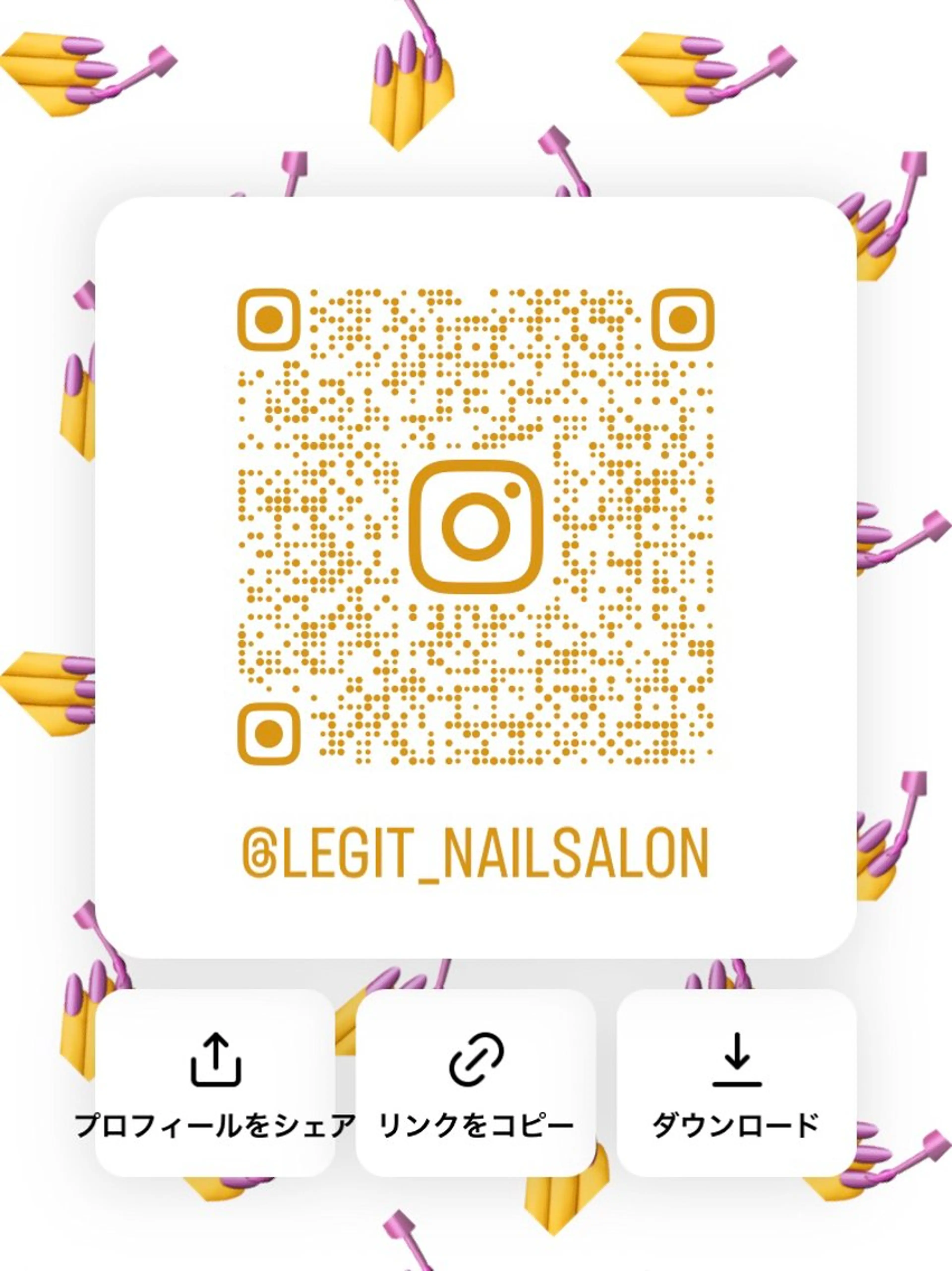 ネイル Legit nail salonのネイルデザイン