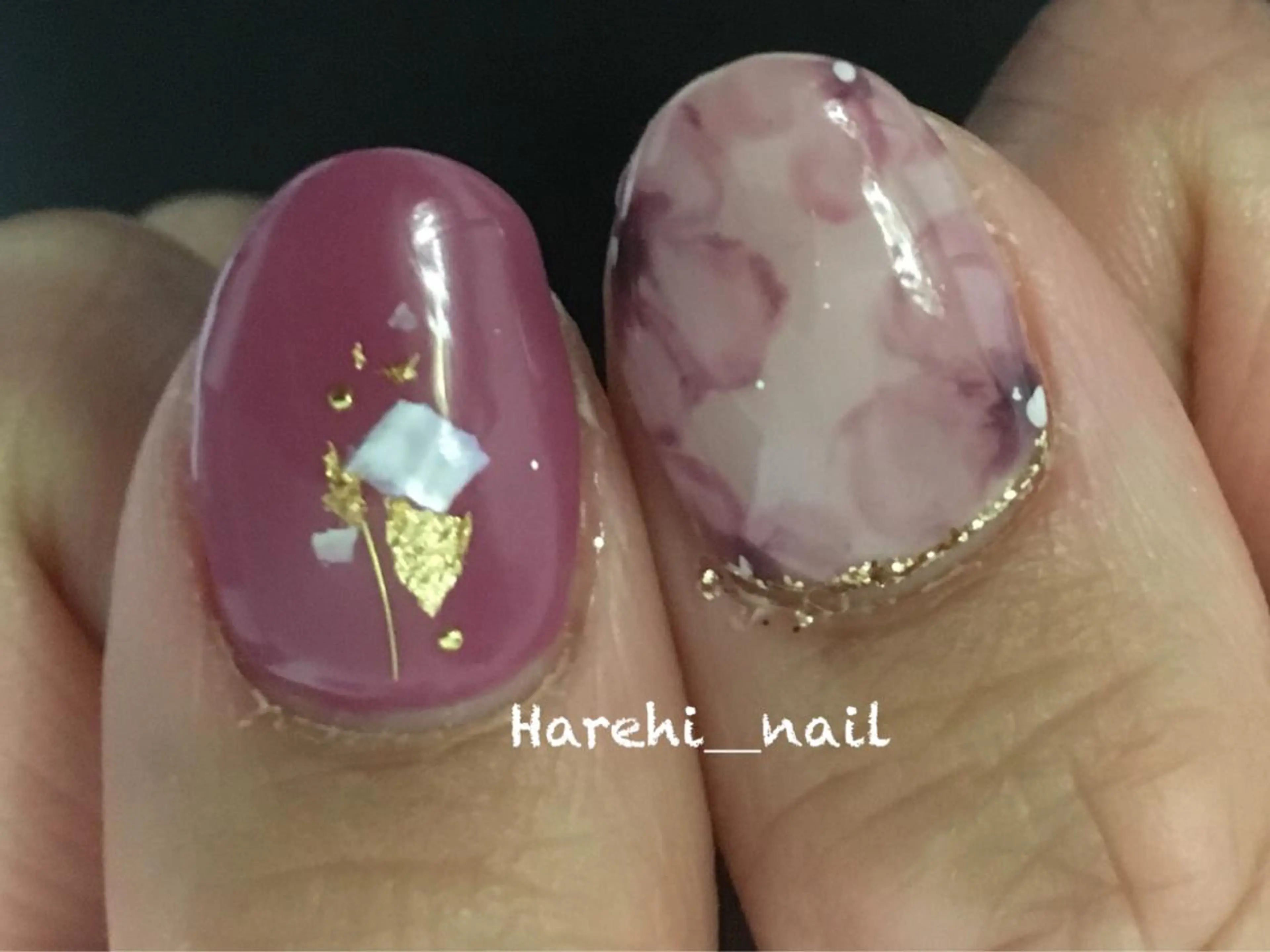 ネイル ハンドネイル Harehi_ nailのネイルデザイン