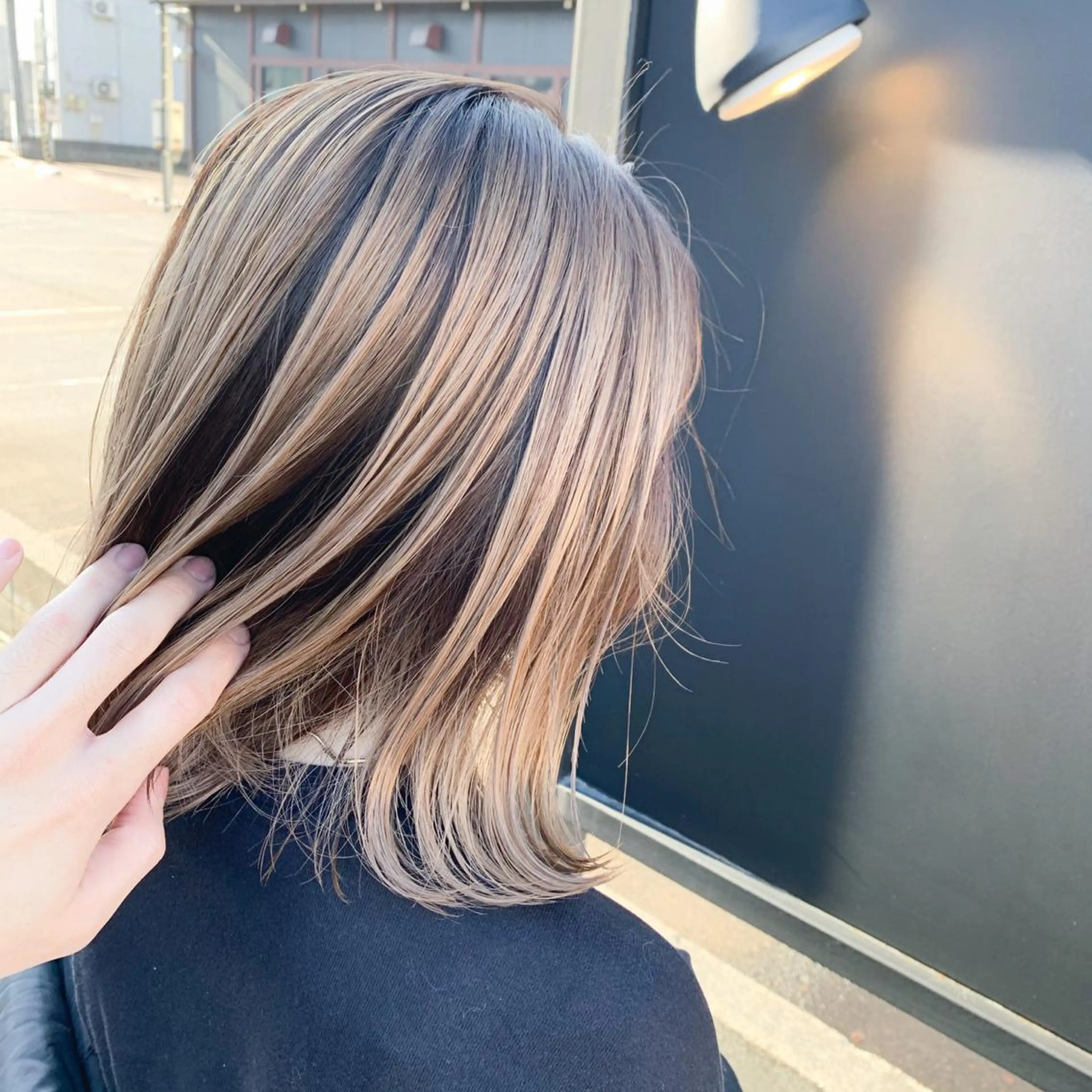 ミディアム 🥇近藤 恭輔🥇 Recharme新保のヘアスタイル