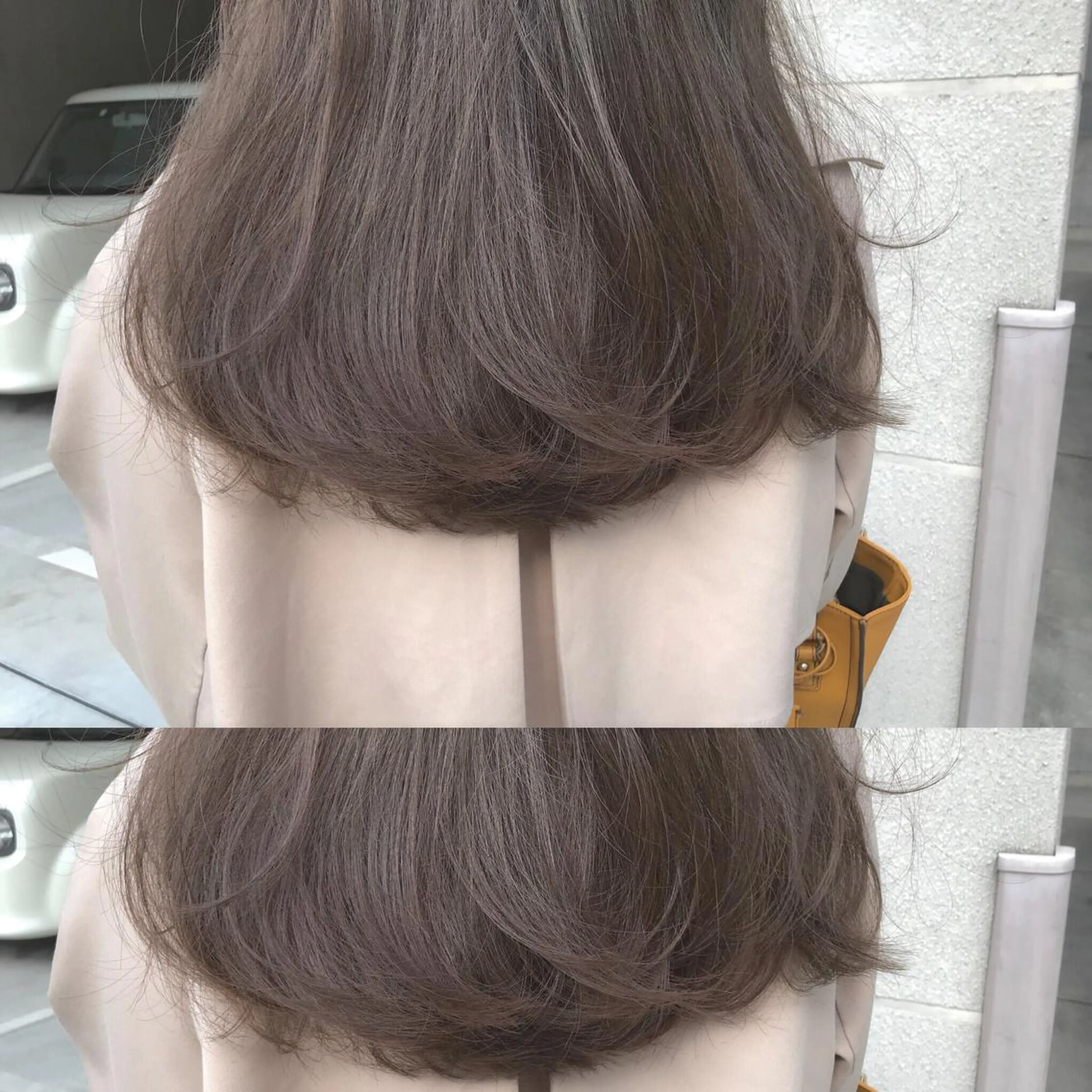 ロング カラー ヘアアレンジ マツエク・マツパ アッシュ カット ヘアカラー トリートメント Kawaguchi Arisaのヘアスタイル