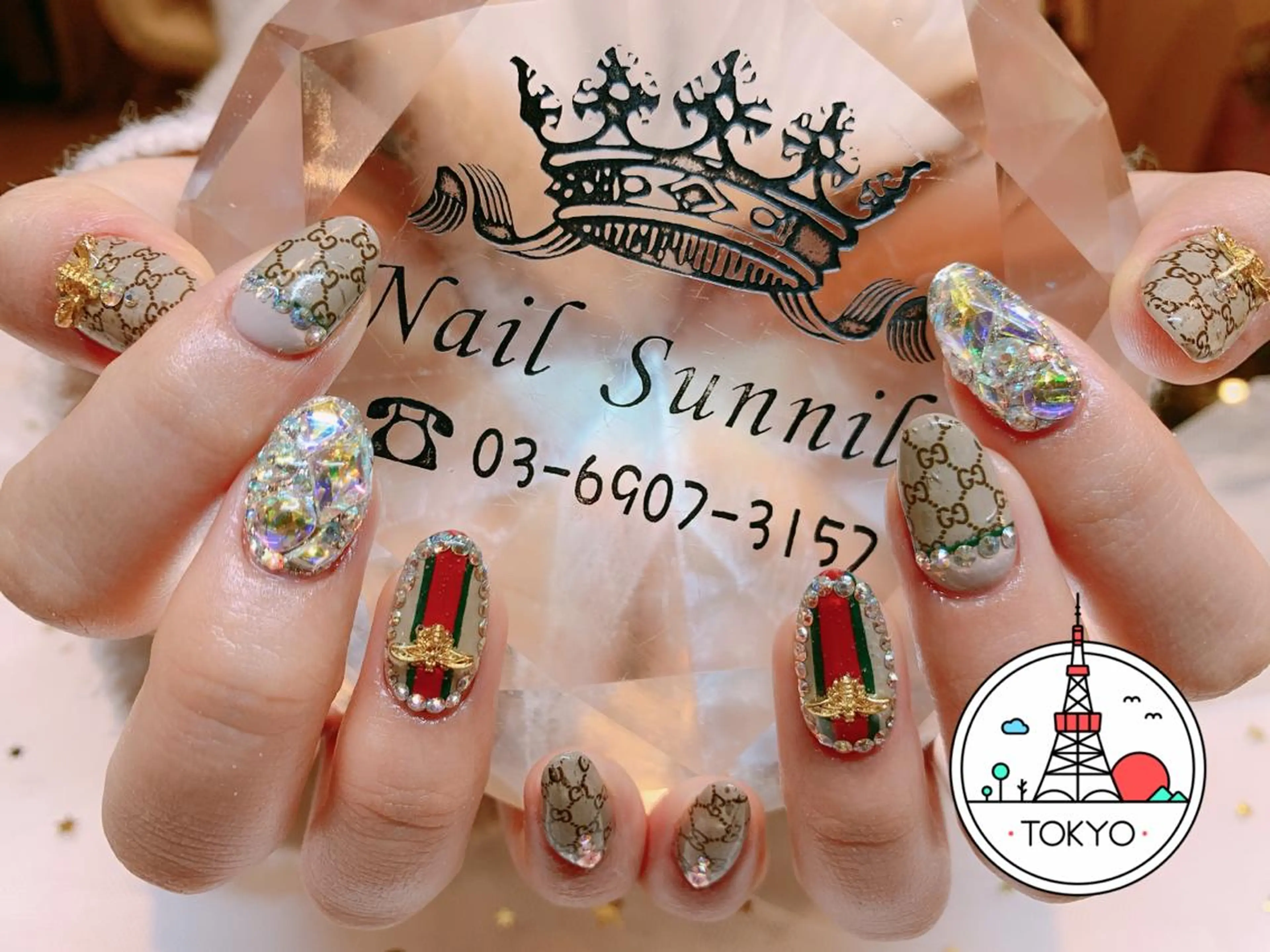 ネイル 長さだし専門店 M2　rikaのネイルデザイン