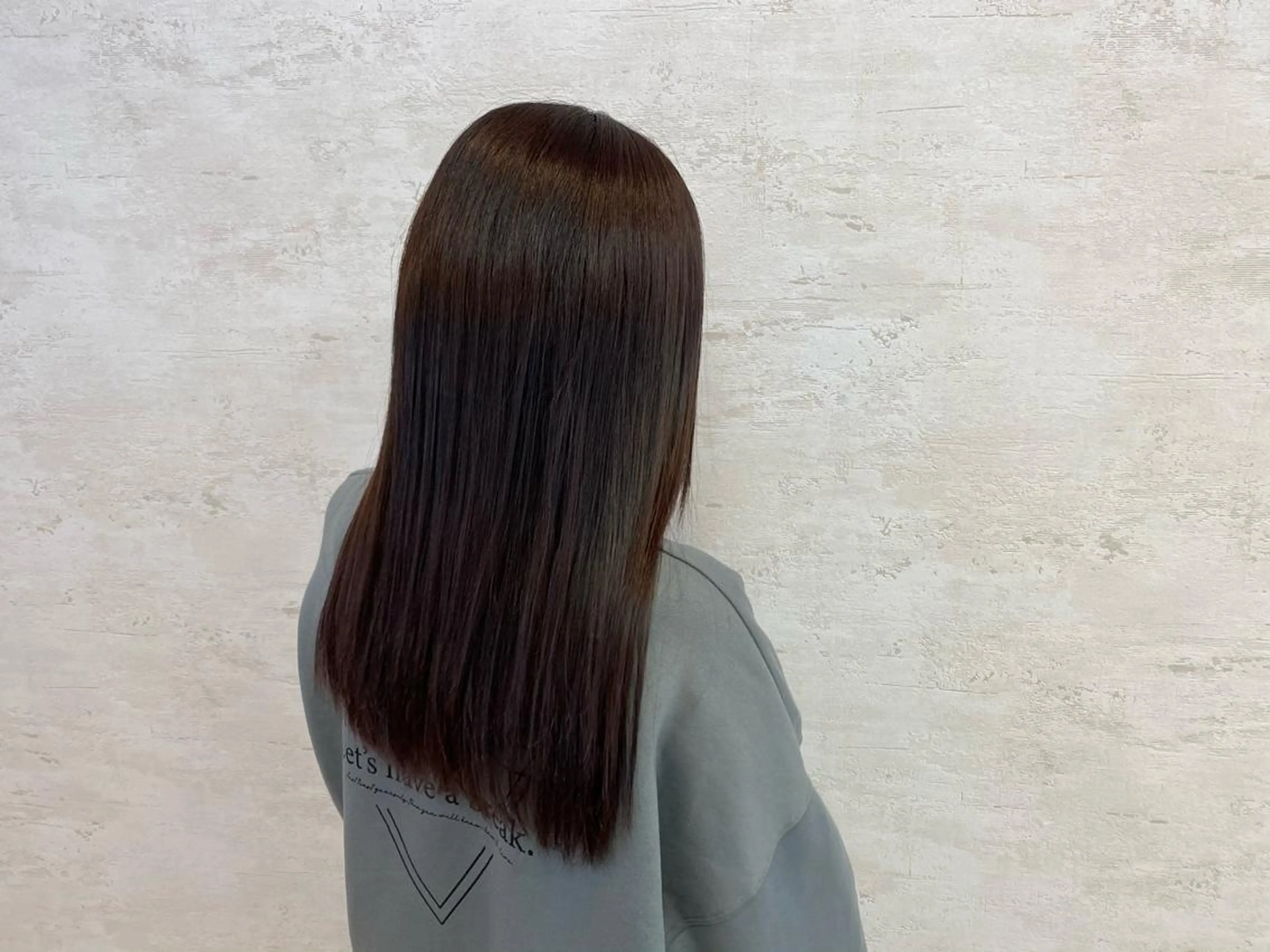 ロング バイオレットブラウン ALLY/ あゆみのヘアスタイル