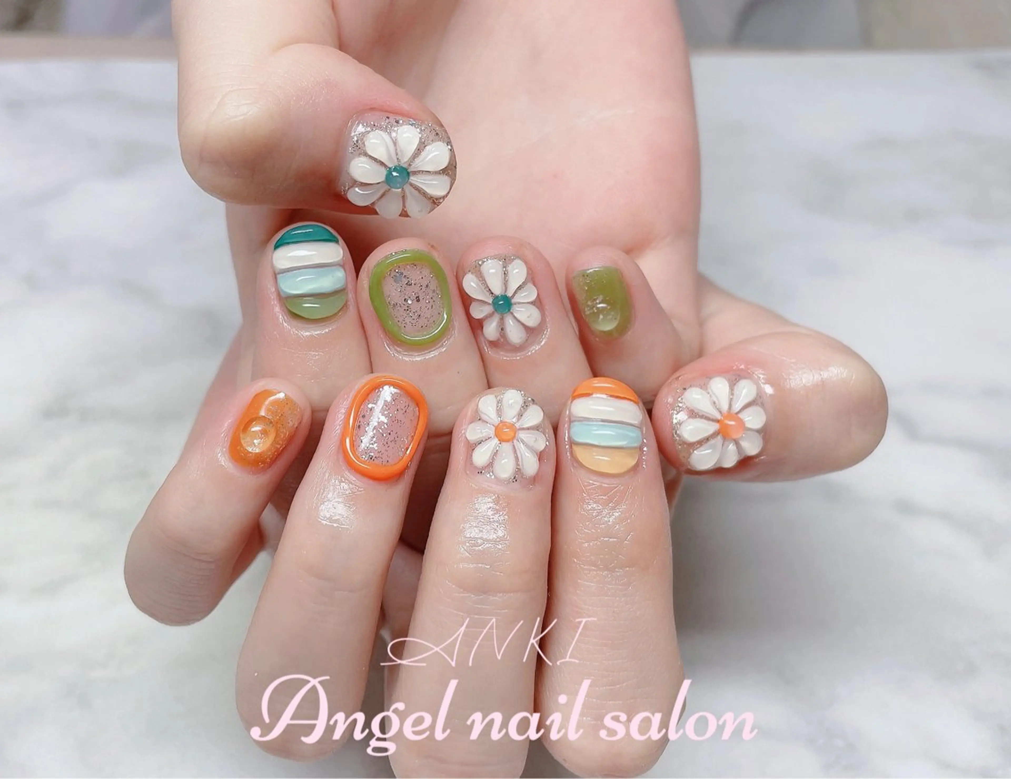 ネイル ハンドネイル ハンドケア Angel nail salonのネイルデザイン