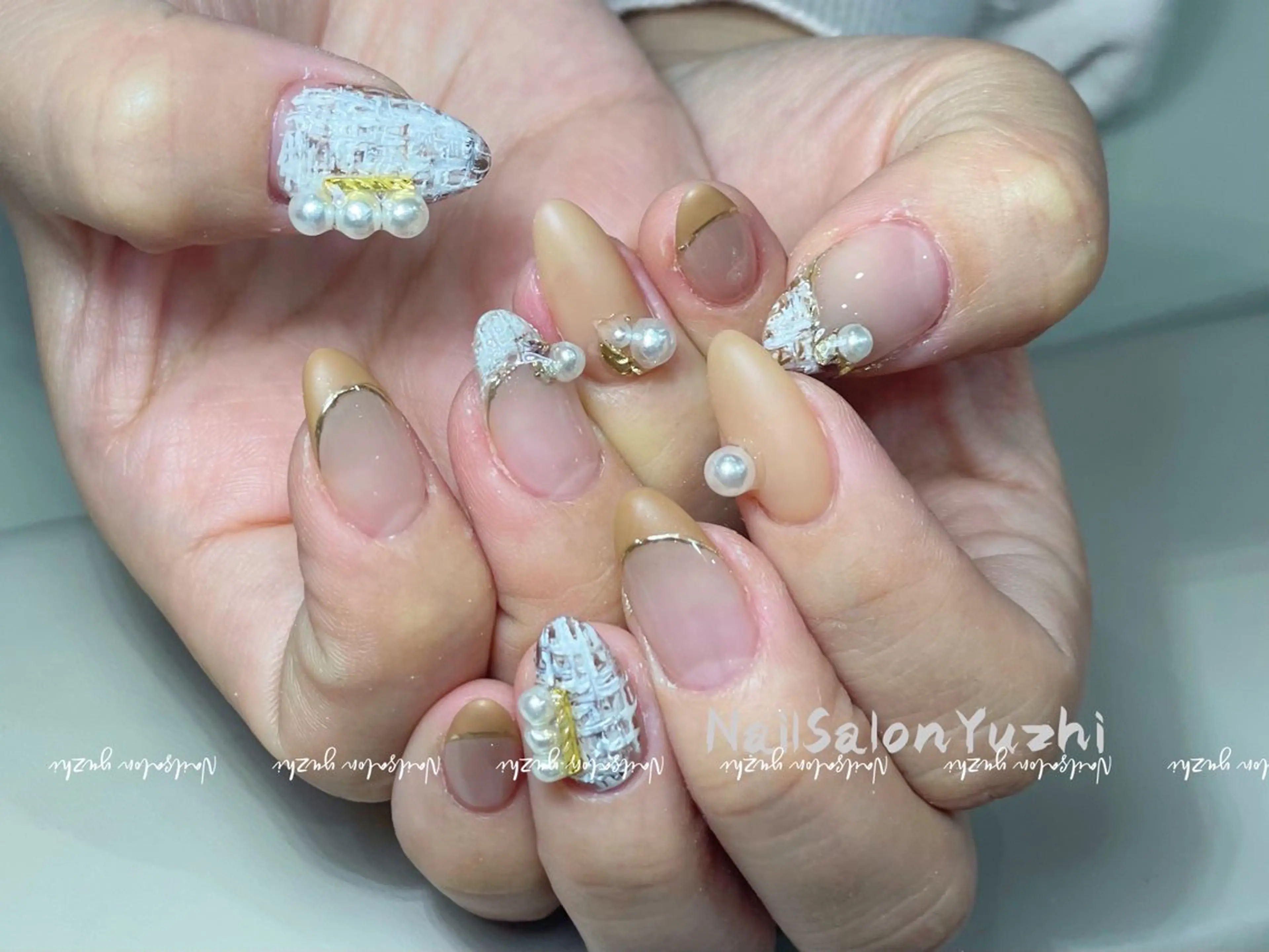 ネイル ハンドネイル MAKI💚💚💚 秋葉原.のネイルデザイン