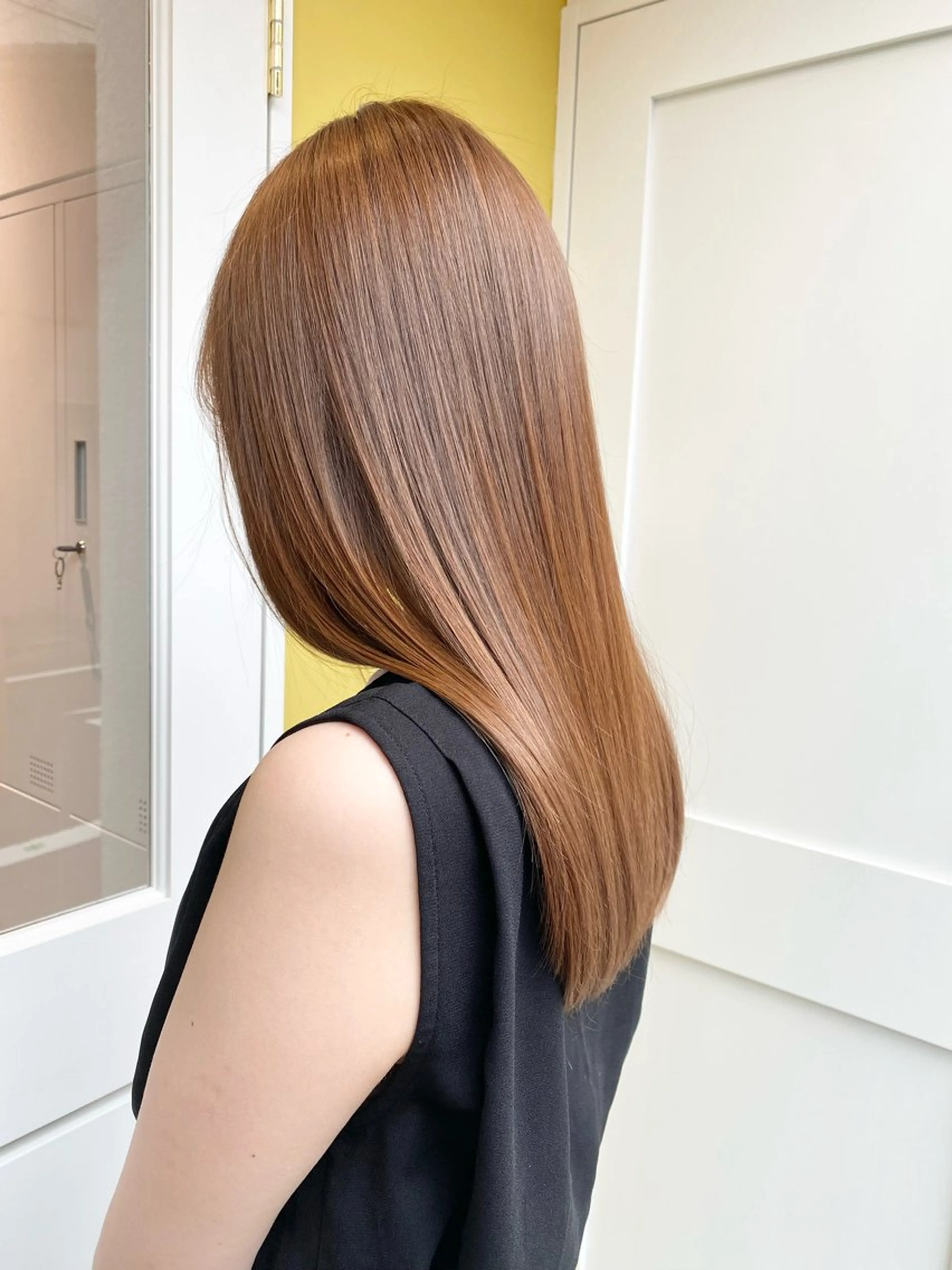 ロング カラー 髪質改善 カット ヘアカラー トリートメント LOVESTOIKE 堂本のヘアスタイル