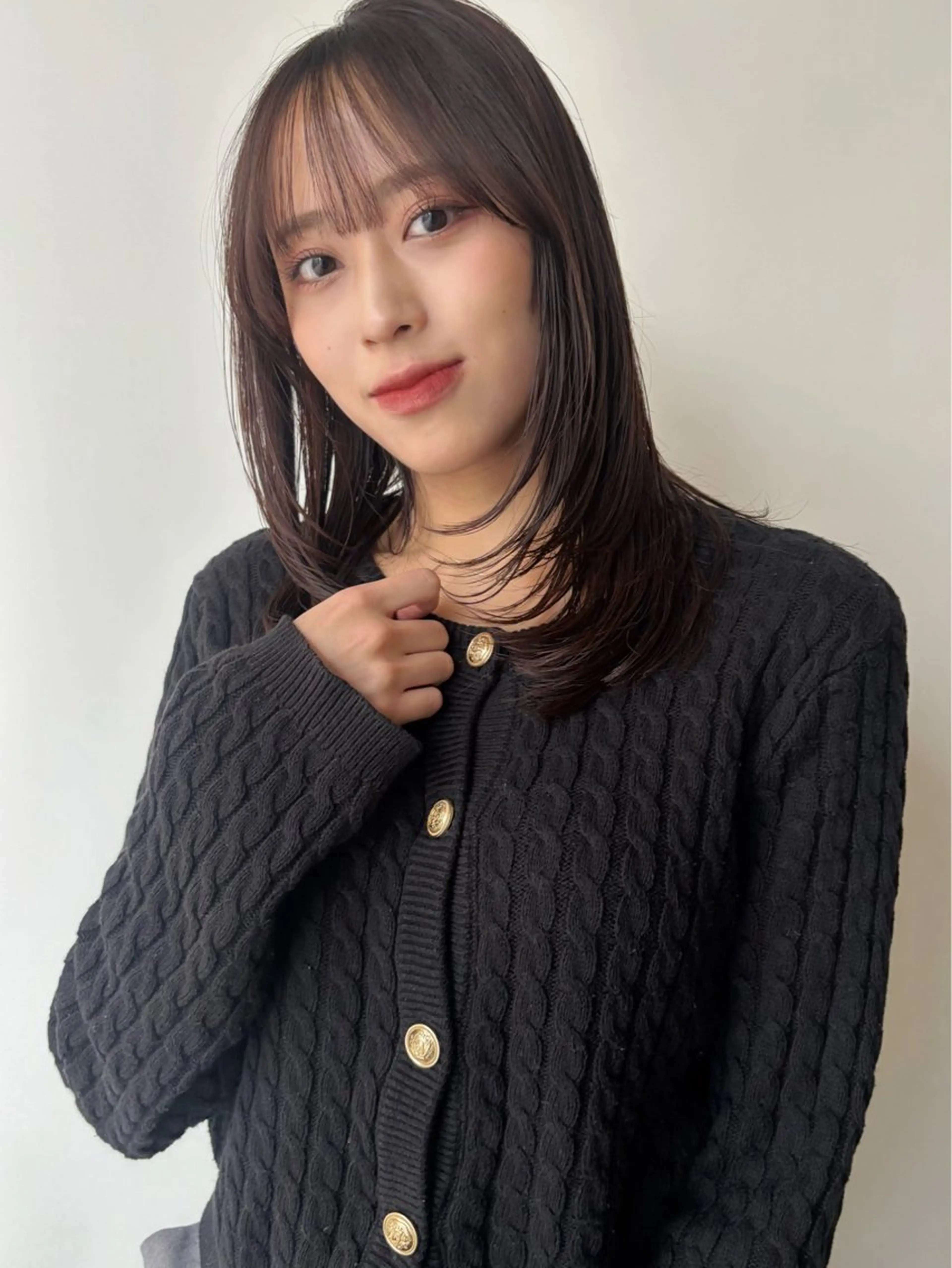 セミロング parc所属・マスダ キョウカのヘアスタイル