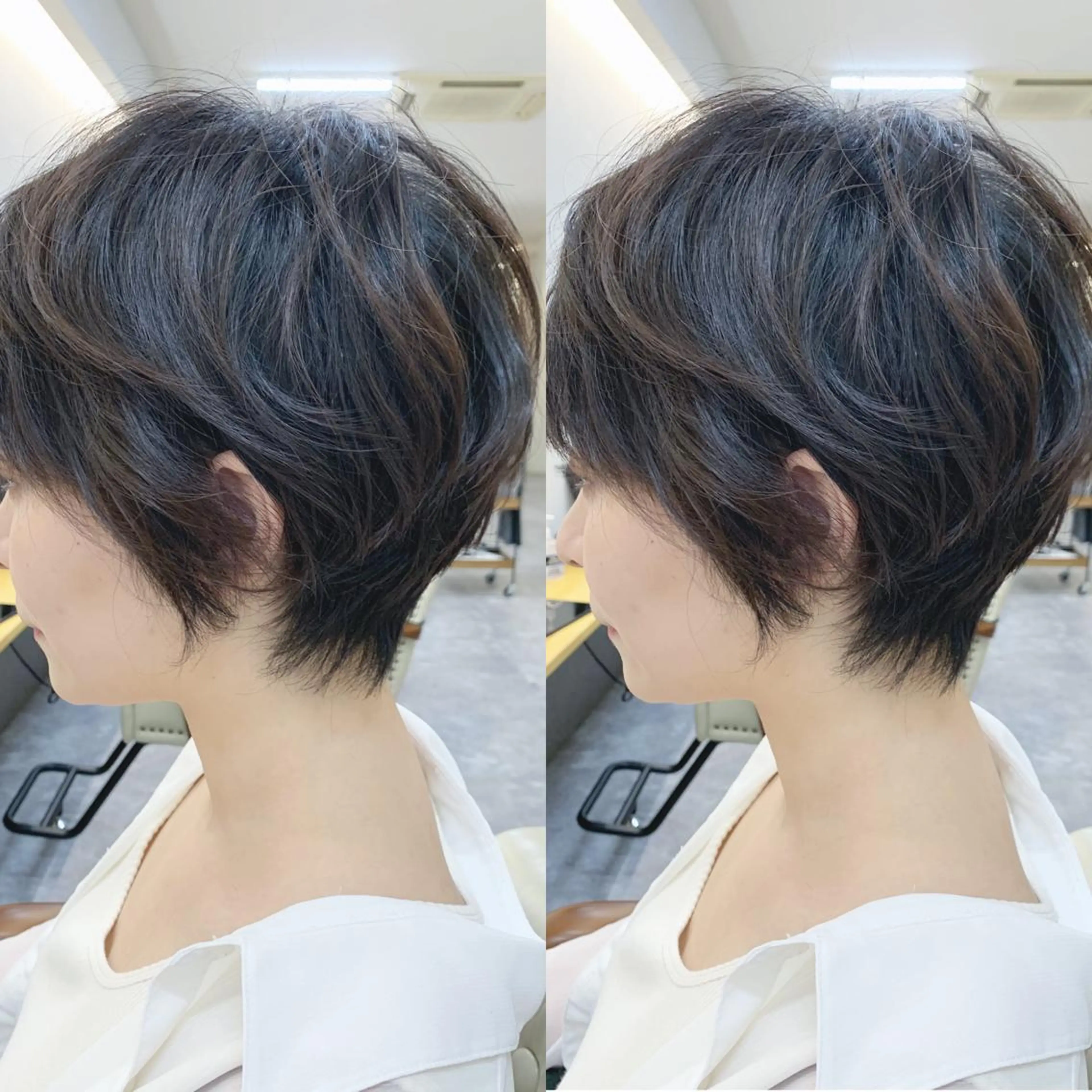 ショート ショートボブ ボブ ショートヘア カット H所属・H (エイチ) 烏丸御池店のヘアスタイル