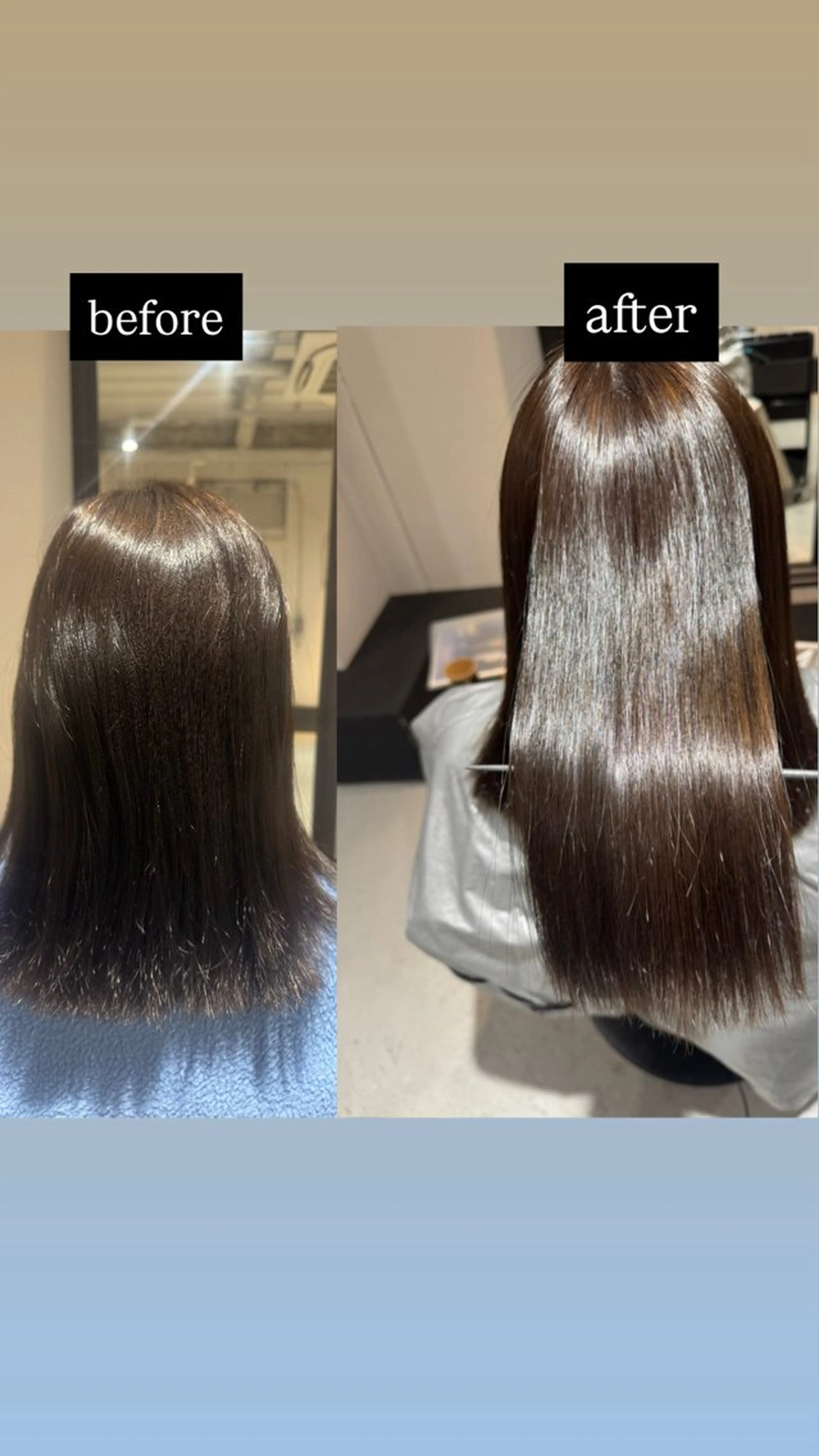 ミディアム 縮毛矯正 トリートメント LyriQ所属・池戸 梨衣のヘアスタイル