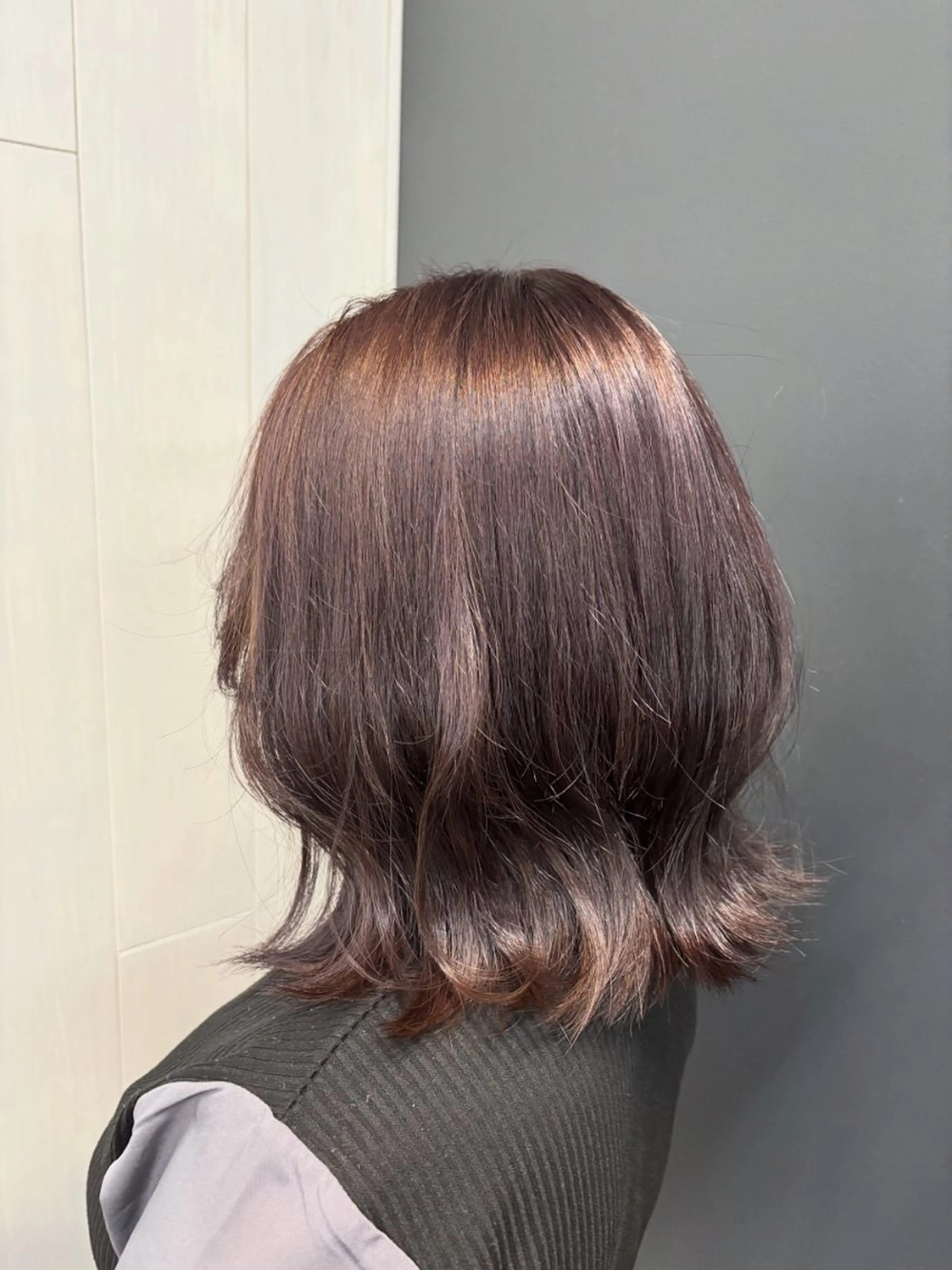 ミディアム 高相 乃愛のヘアスタイル