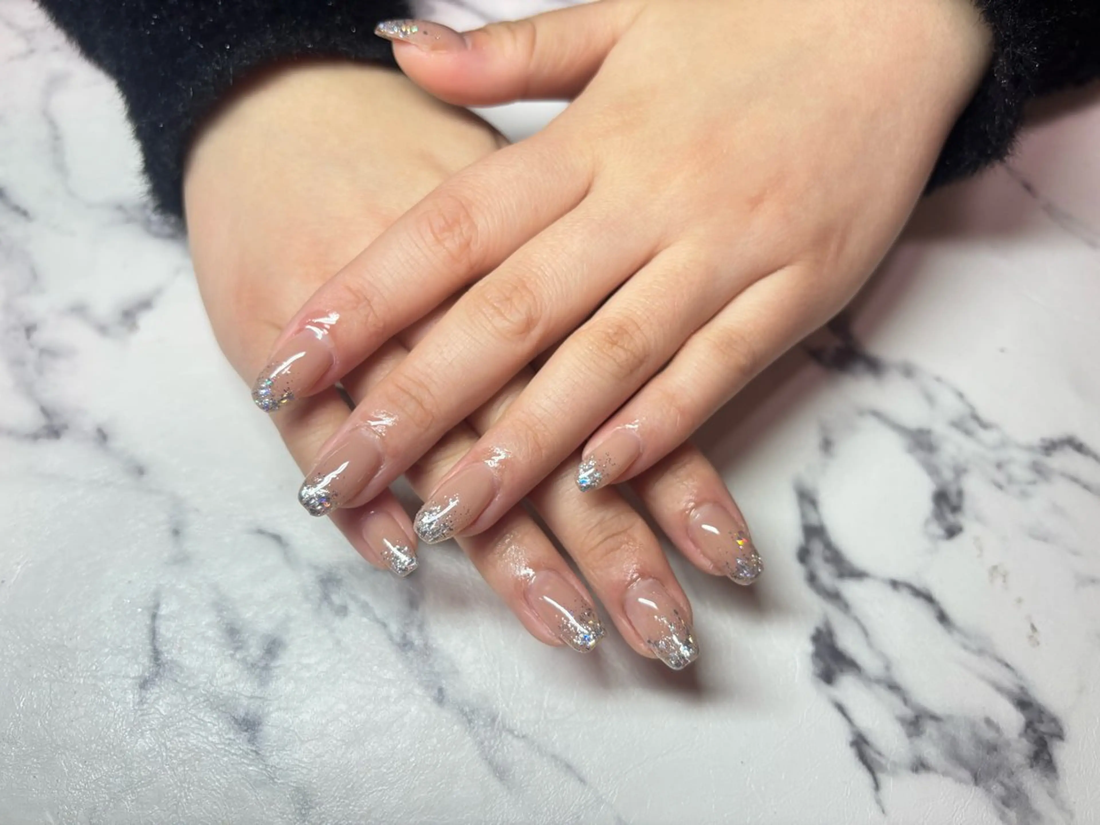 ネイル ラメ(グリッター) ラメグラデーション mimimi nail所属・I. MITSUKIのネイルデザイン