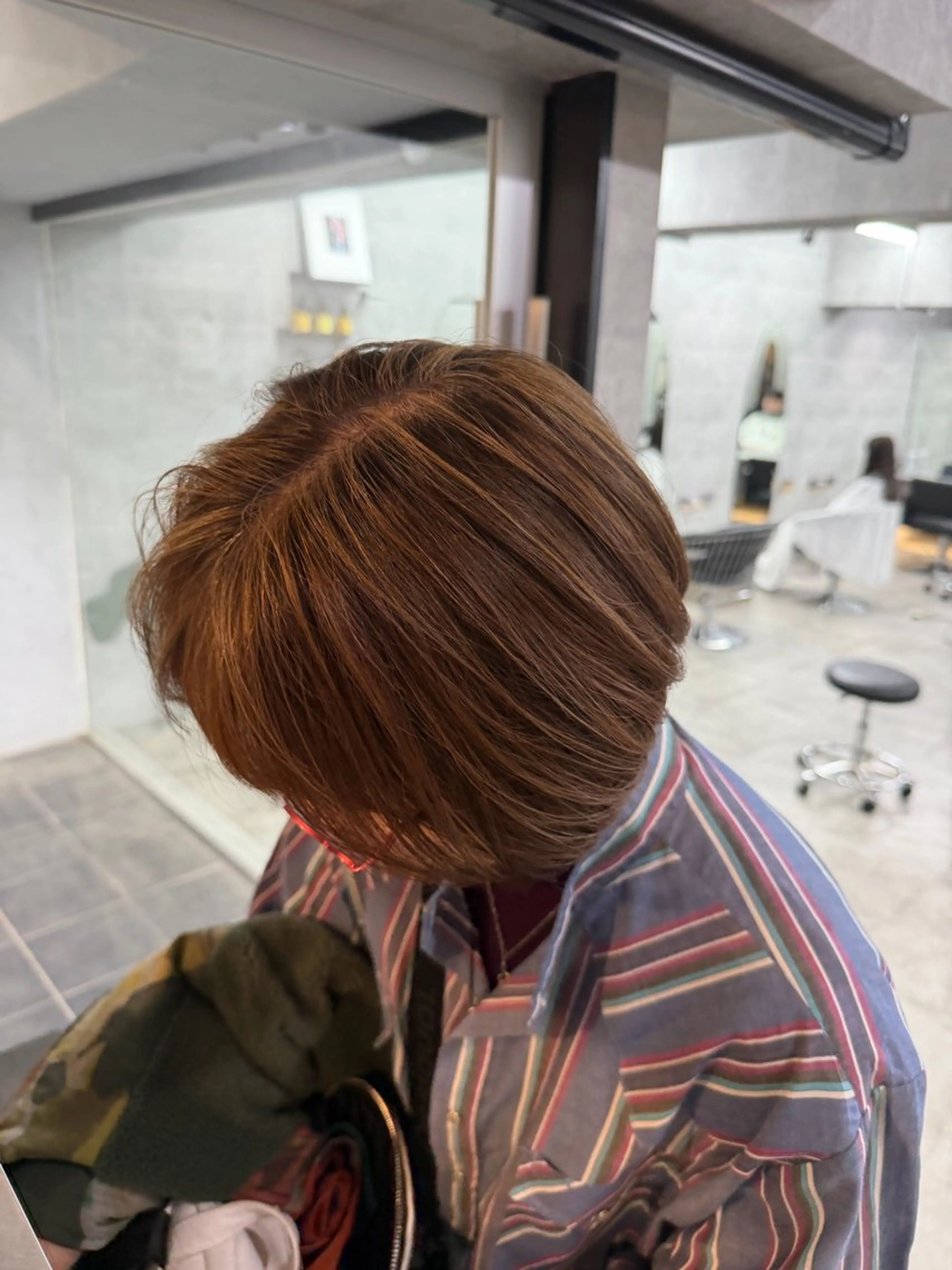 ショート カラー カット ヘアカラー You/透明感カラー レイヤーカット/ボブのヘアスタイル