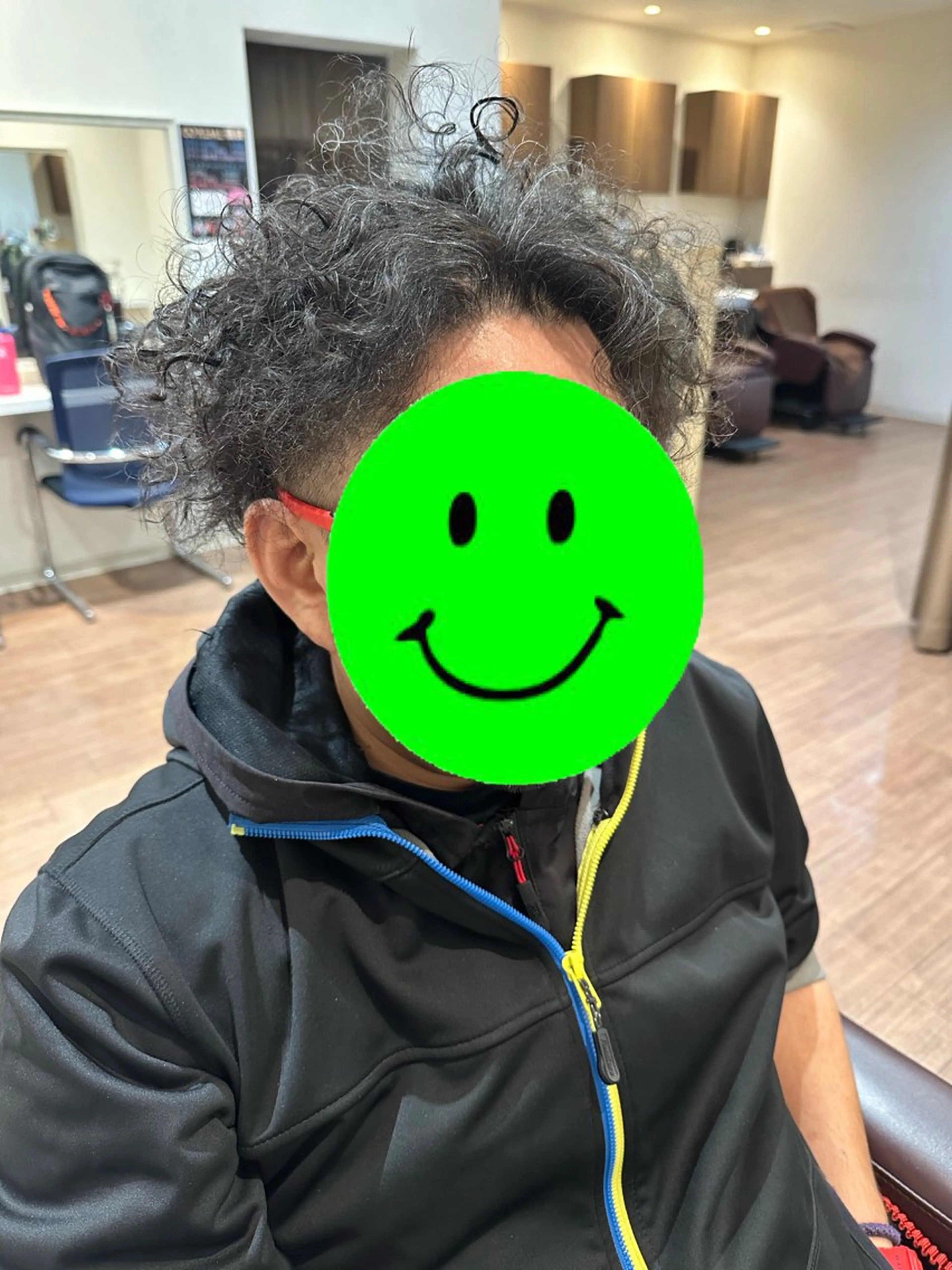 パーマ メンズ メンズパーマ ツイストスパイラルパーマ スパイラルパーマ 織田 悦子のマツエク・マツパデザイン