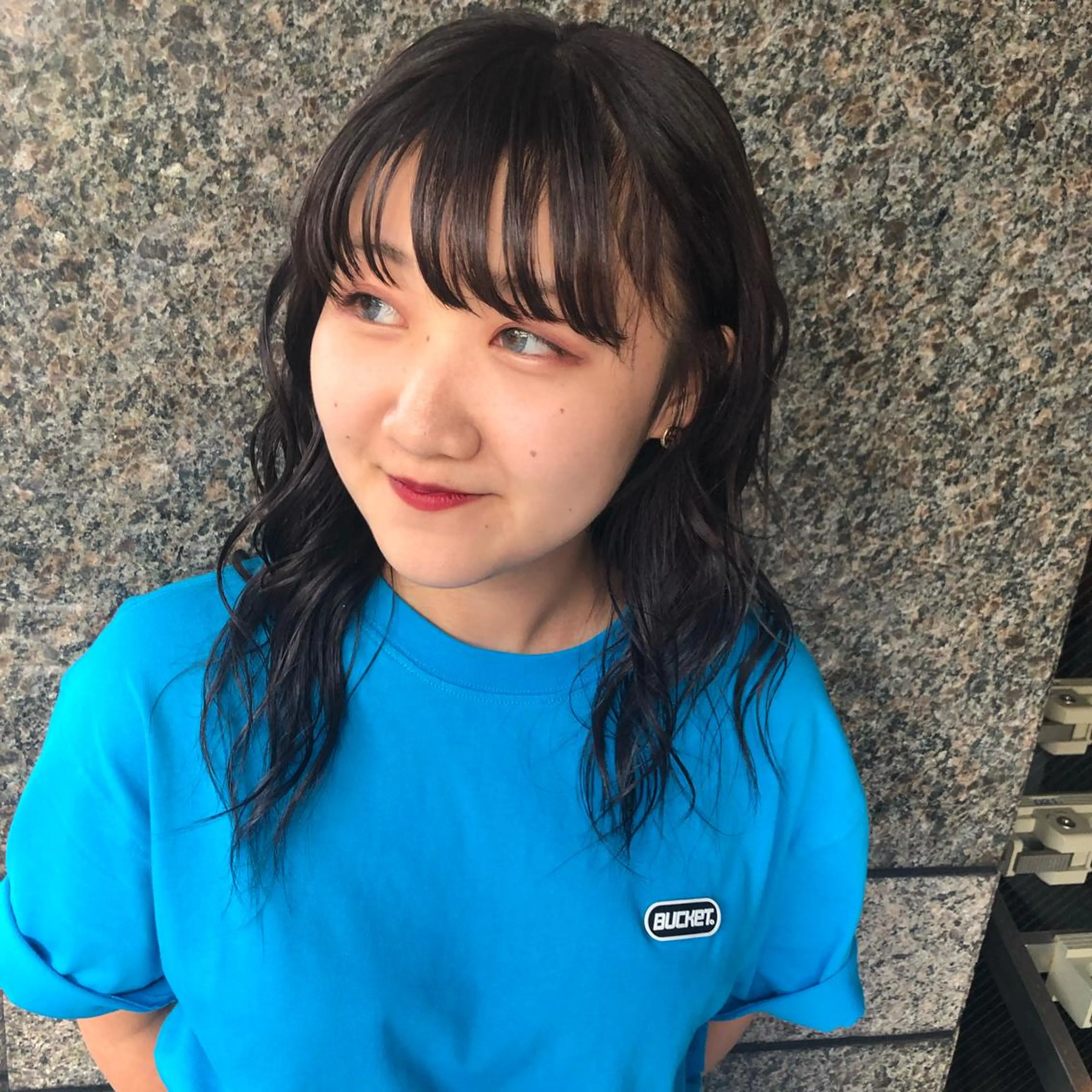 セミロング カラー XENA表参道 MIKUのヘアスタイル