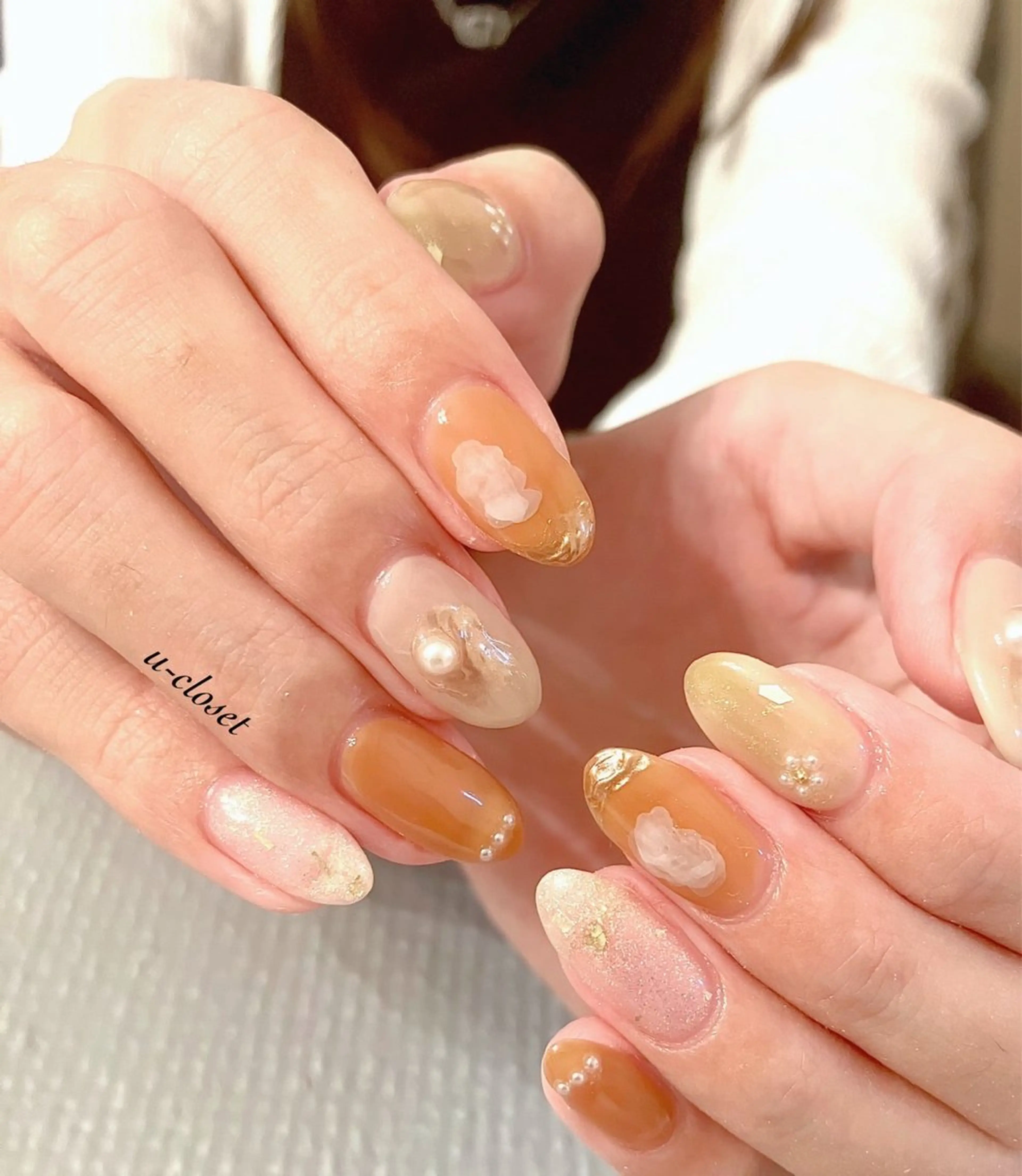 ネイル ハンドネイル u closetのネイルデザイン